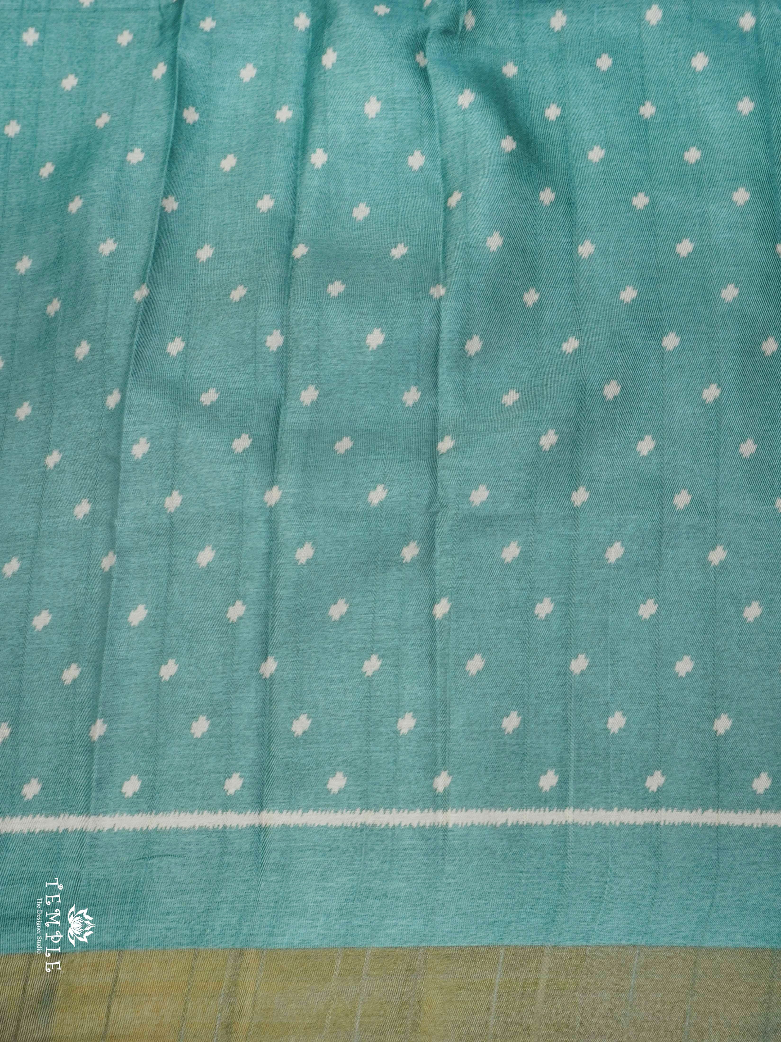 Printed Linen Cotton Saree | TTDS2307