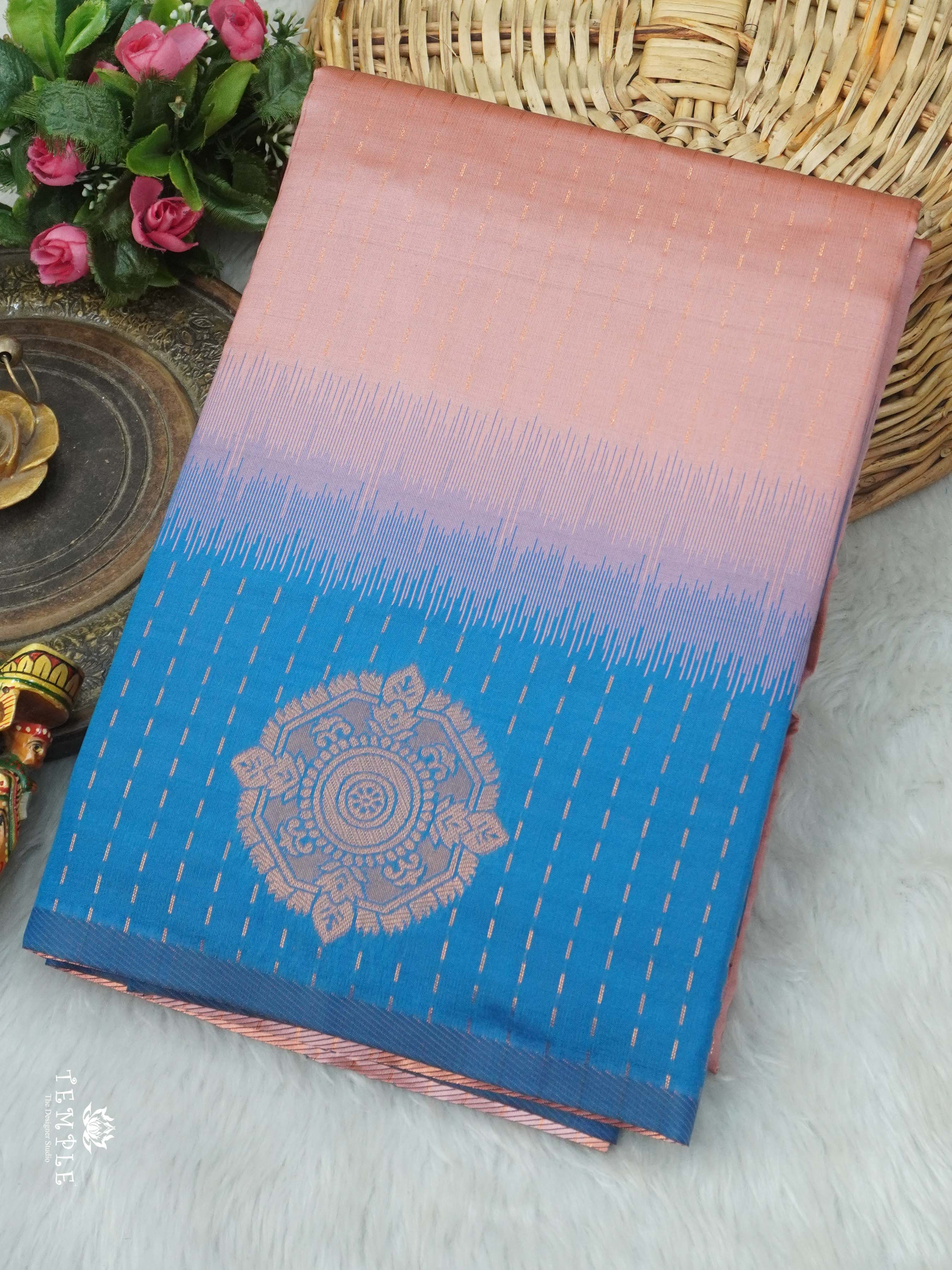 Semi Kanchi Silk Saree | TTDS2720