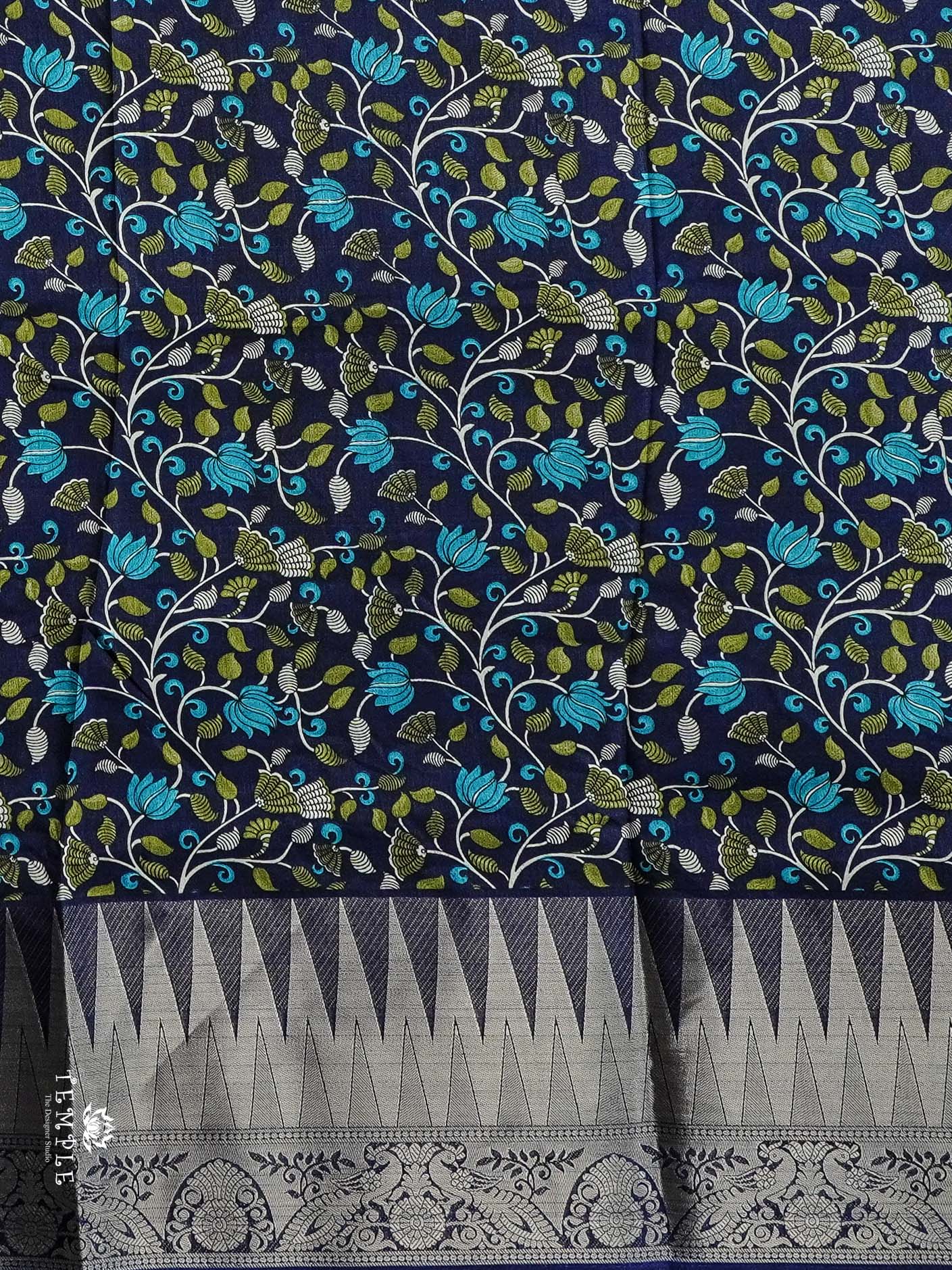 Fancy Saree with Temple Border | TTDS2320