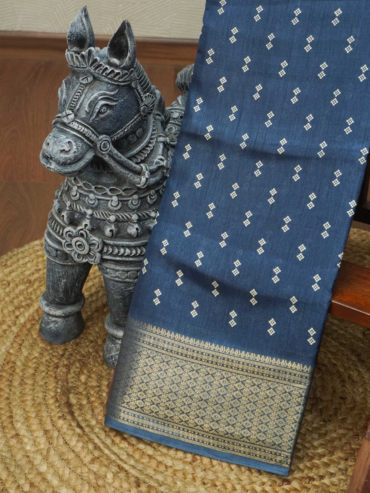 Printed Dola Saree | TTDS3667