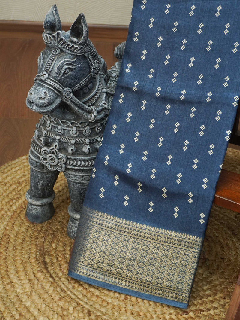 Printed Dola Saree | TTDS3667