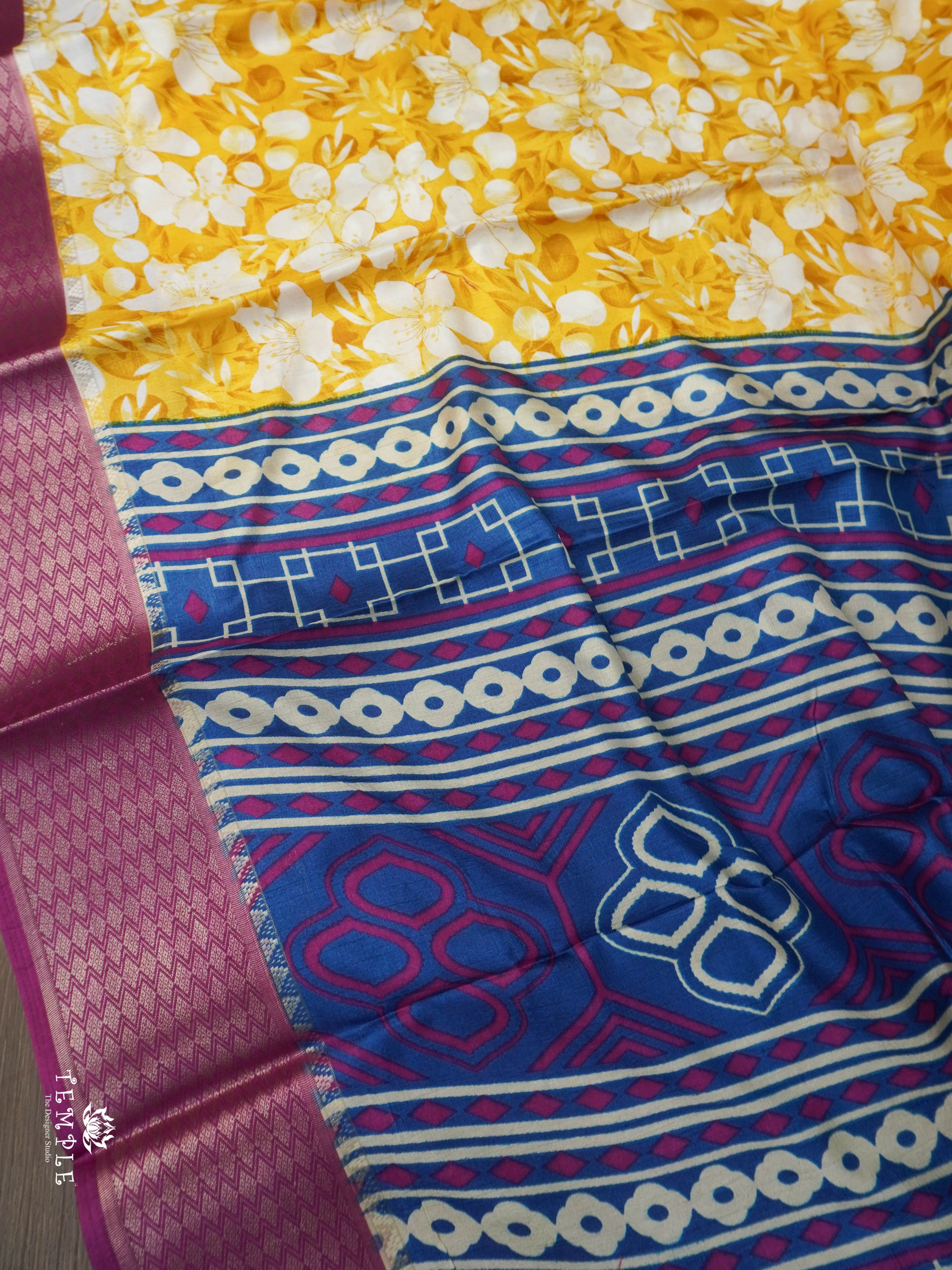 Printed Dola Saree | TTDS1831