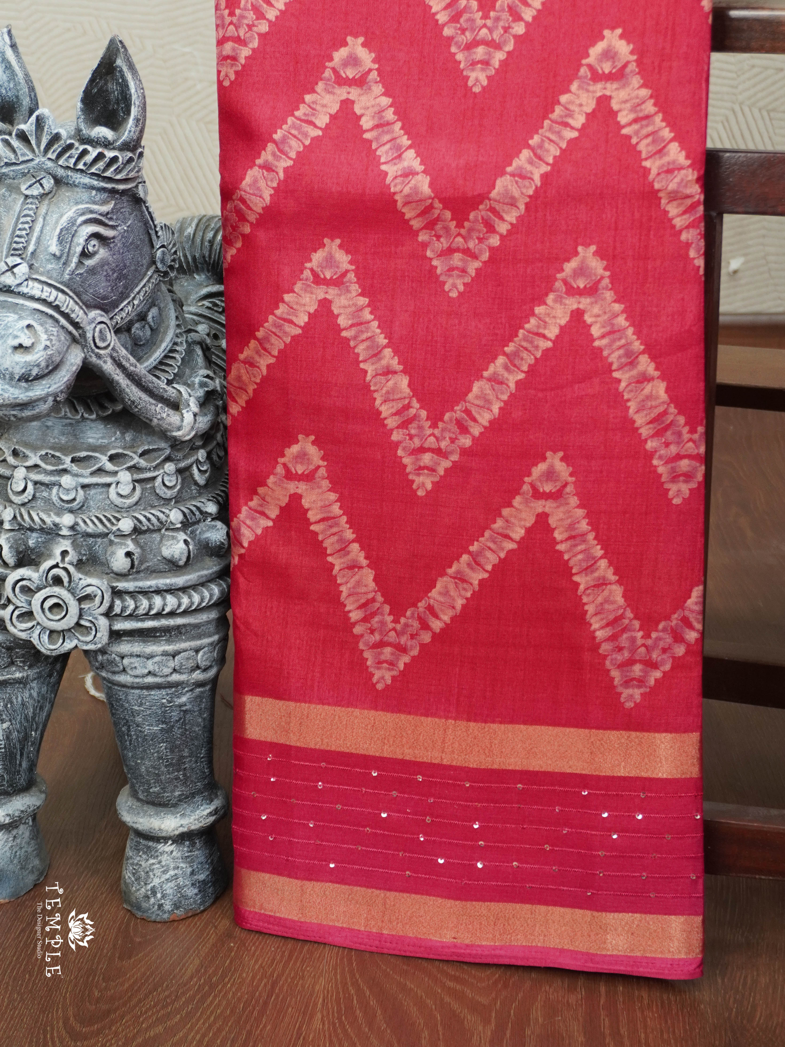 Dola Sequins Saree | TTDS2826