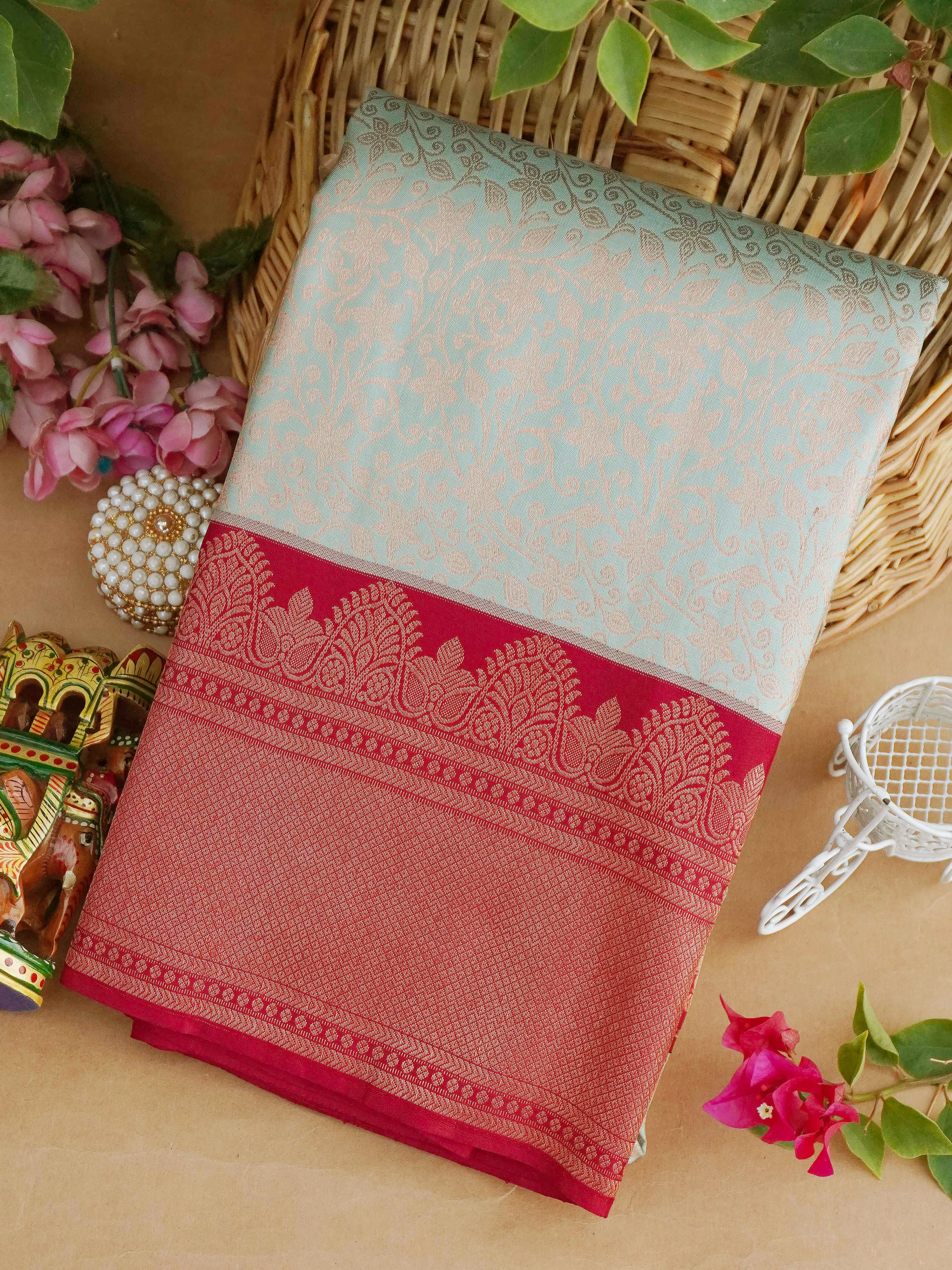 Designer Kanchivaram Silk Saree | TTDS3239