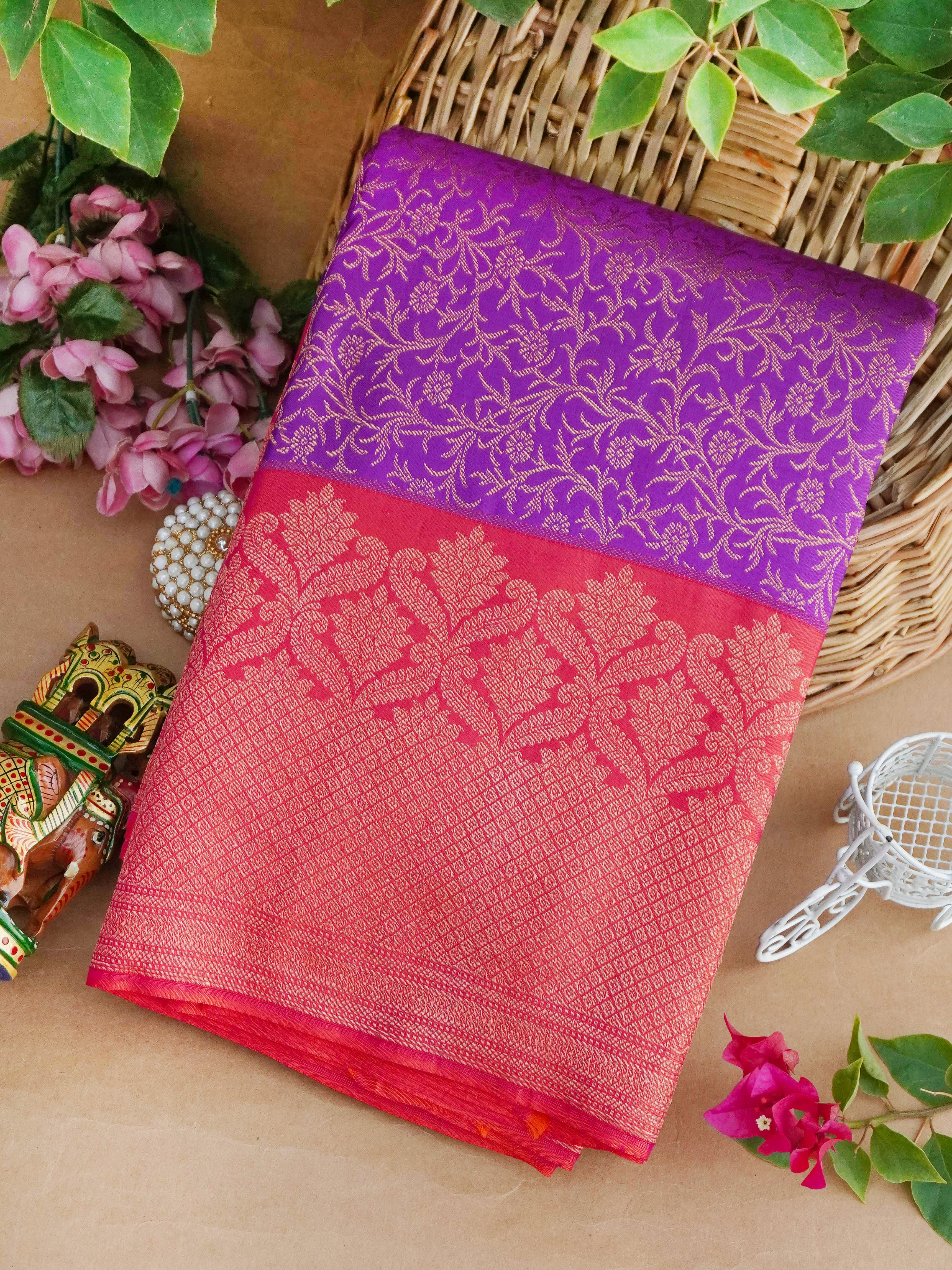 Designer Kanchivaram Silk Saree | TTDS3239