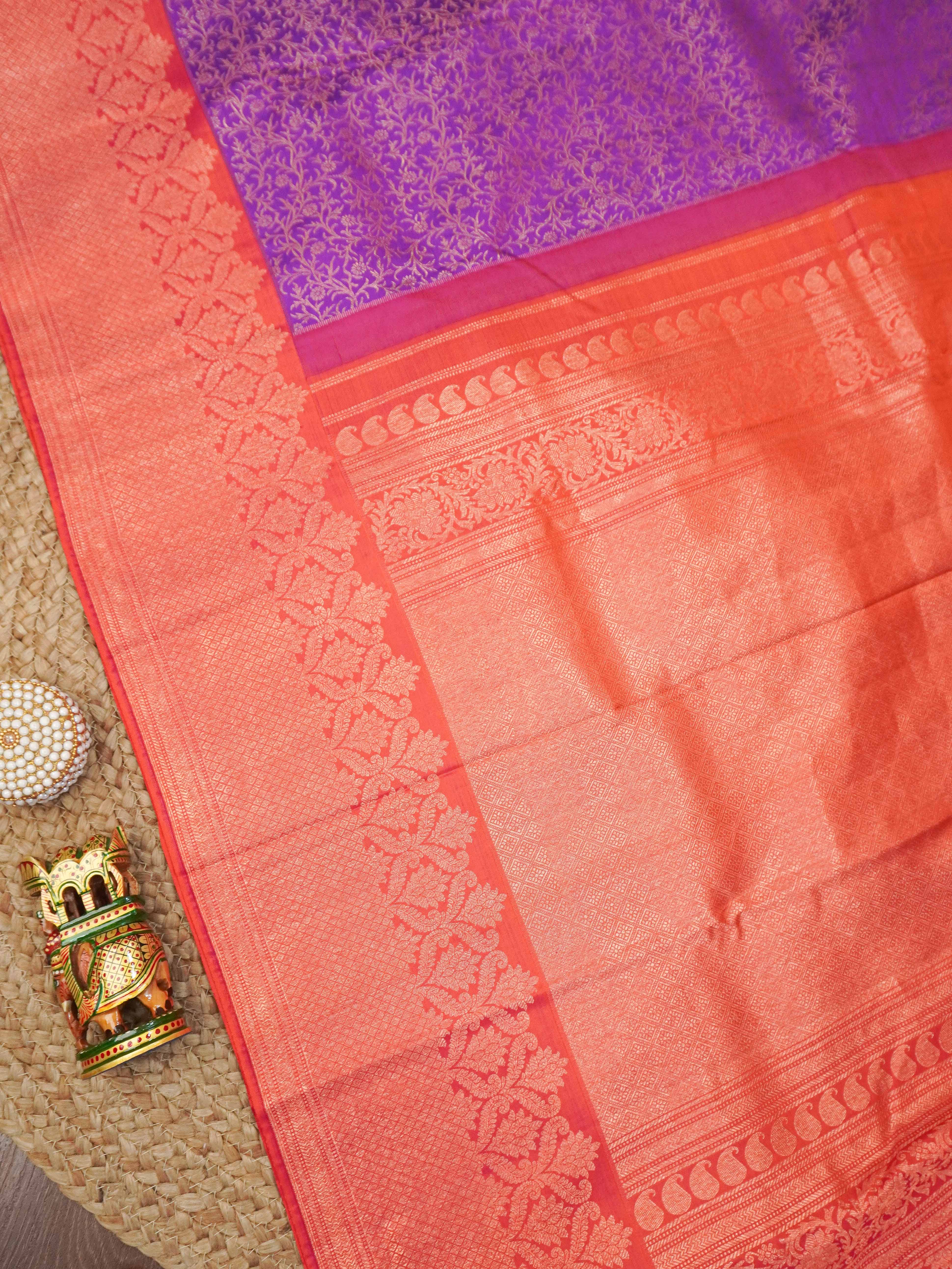 Designer Kanchivaram Silk Saree | TTDS3239