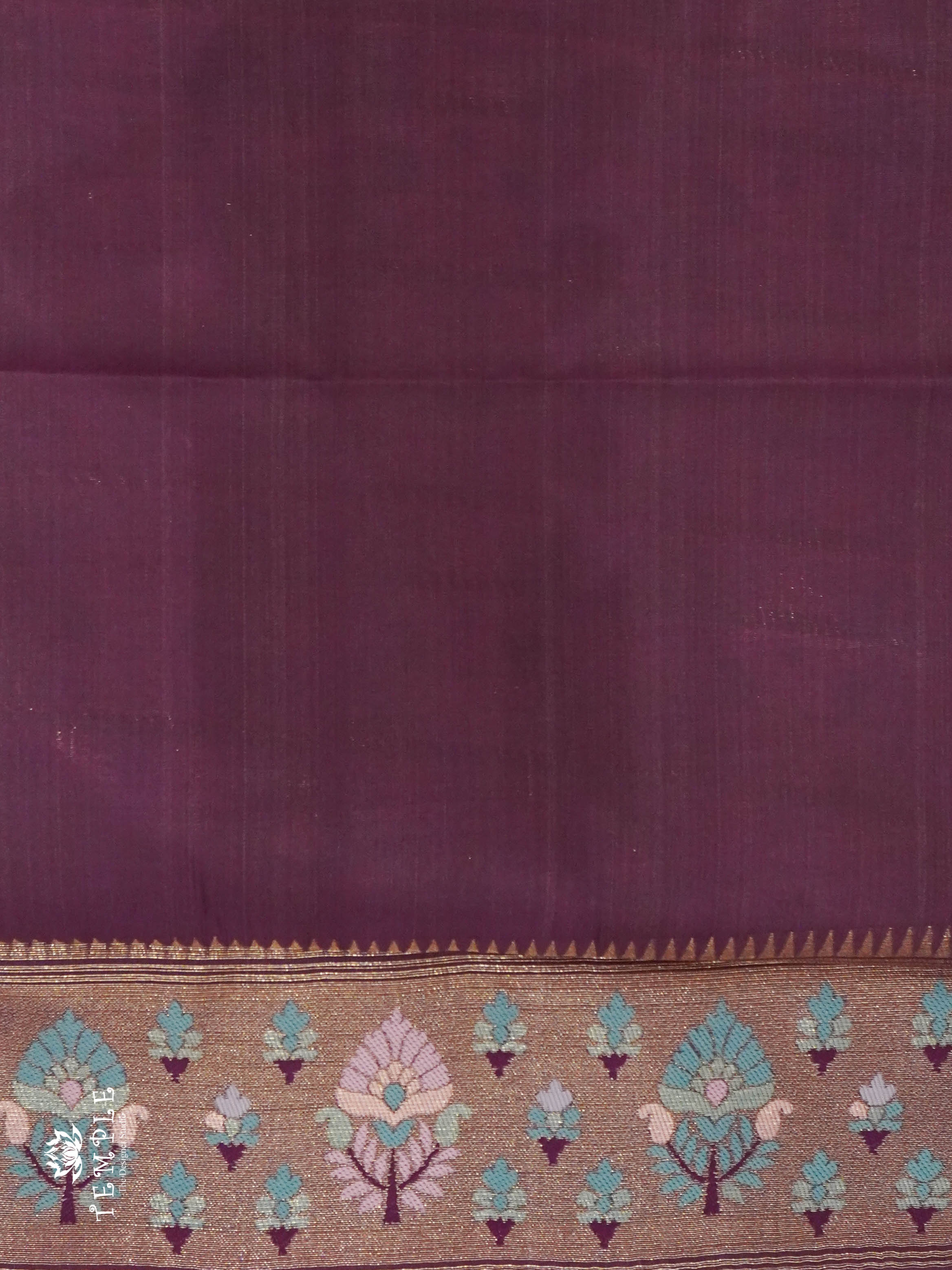 Semi Kanchi Brocade Silk Saree | TTDS1354 | Sparkling Deals