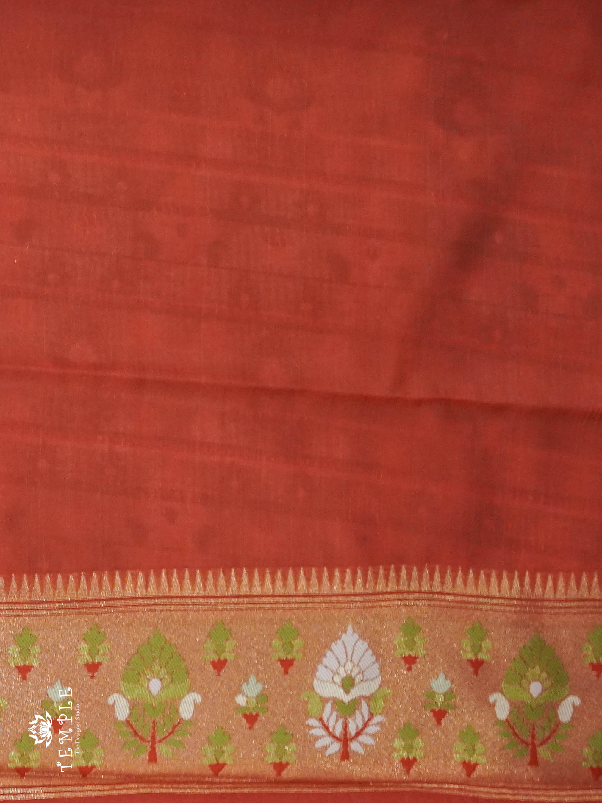 Semi Kanchi Brocade Silk Saree | TTDS1354 | Sparkling Deals