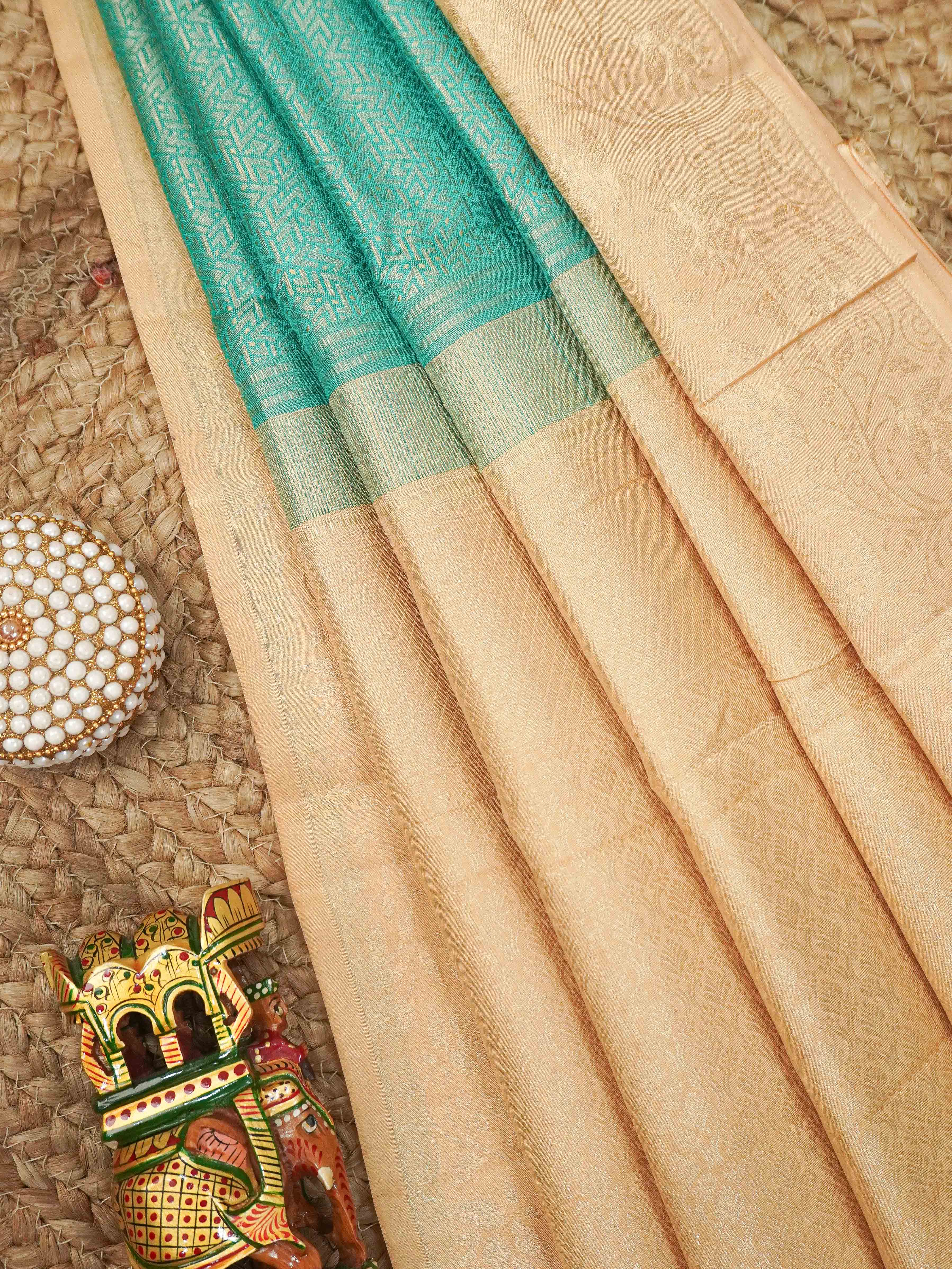 Designer Kanchivaram Silk Saree | TTDS3239