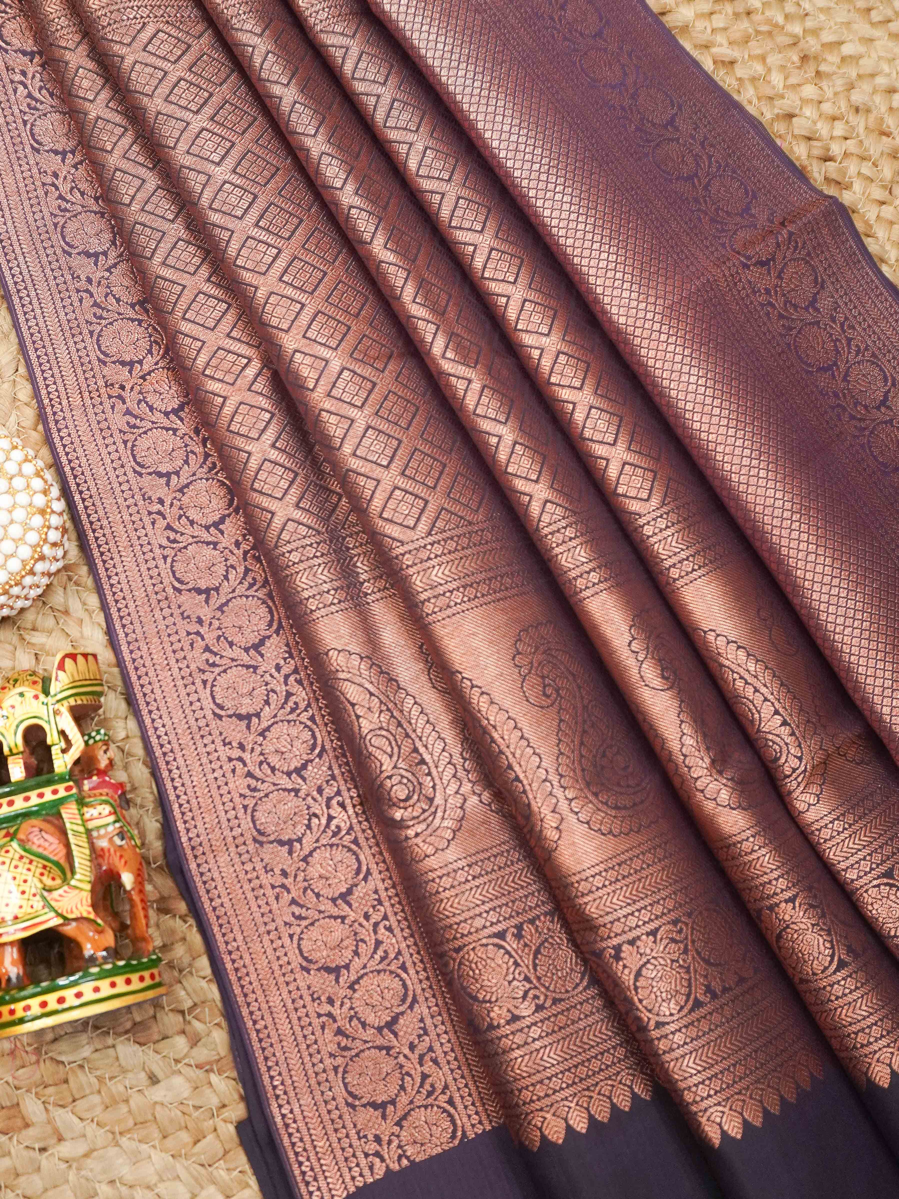 Designer Kanchivaram Silk Saree | TTDS3239