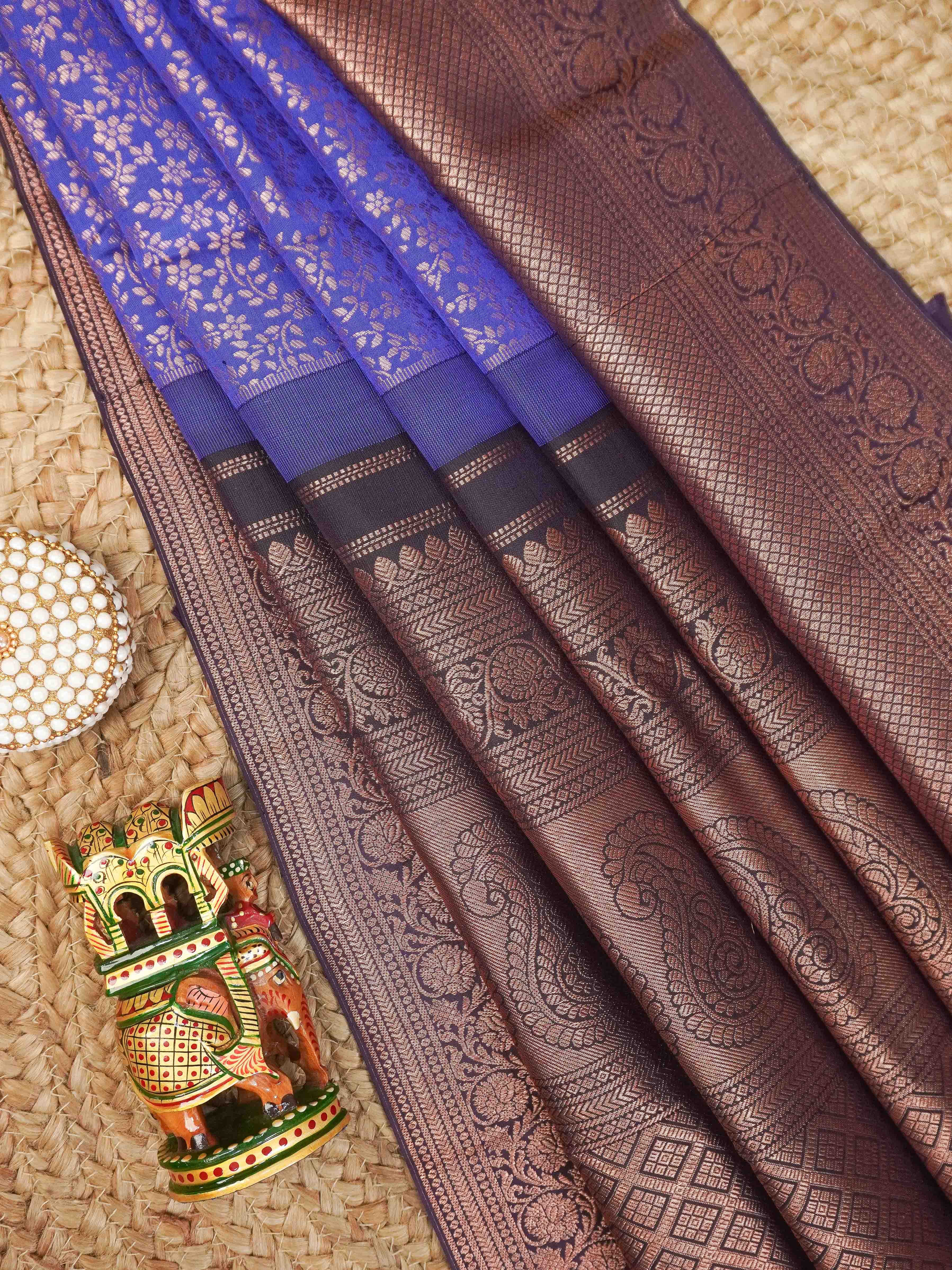 Designer Kanchivaram Silk Saree | TTDS3239