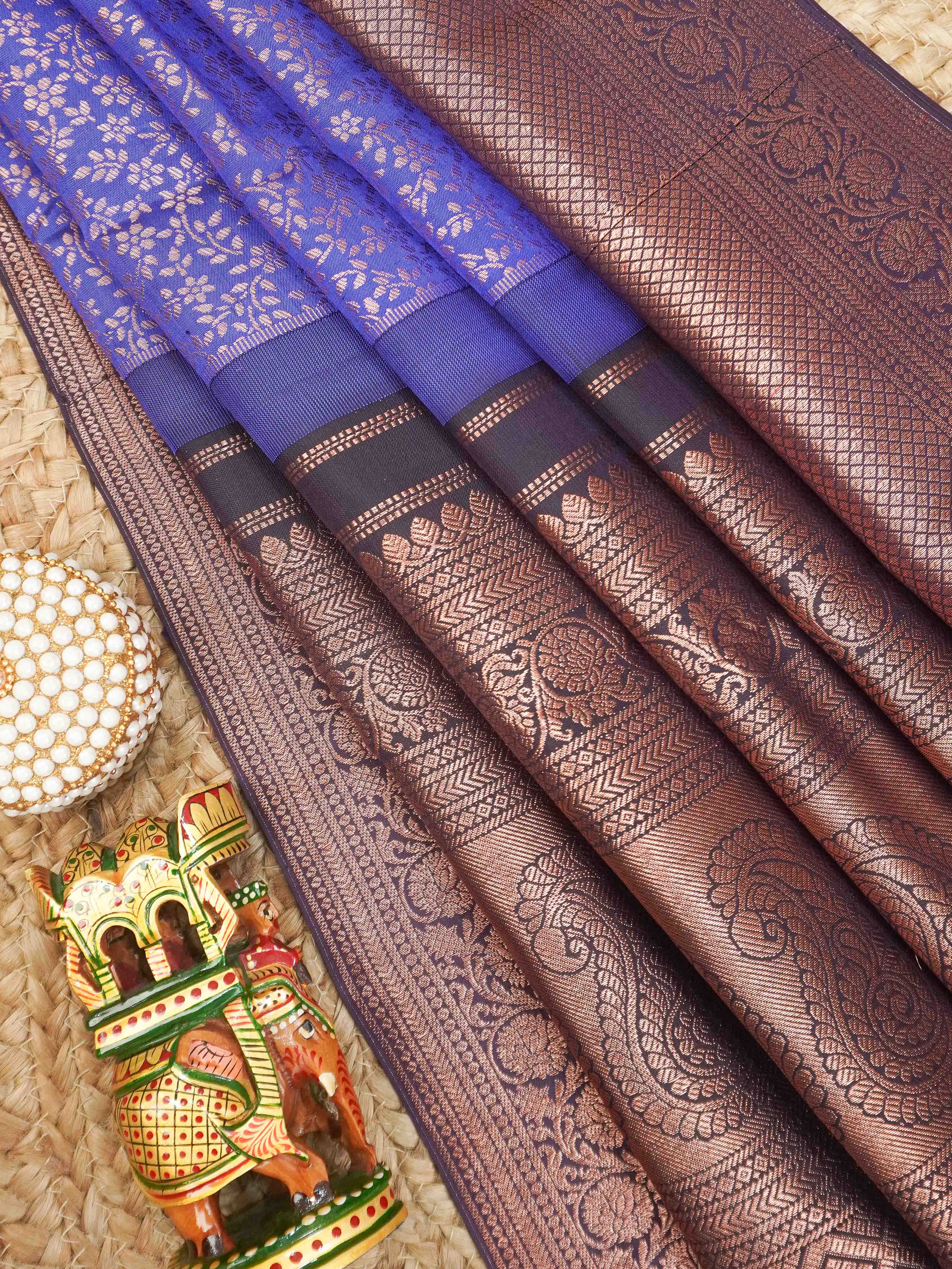 Designer Kanchivaram Silk Saree | TTDS3239