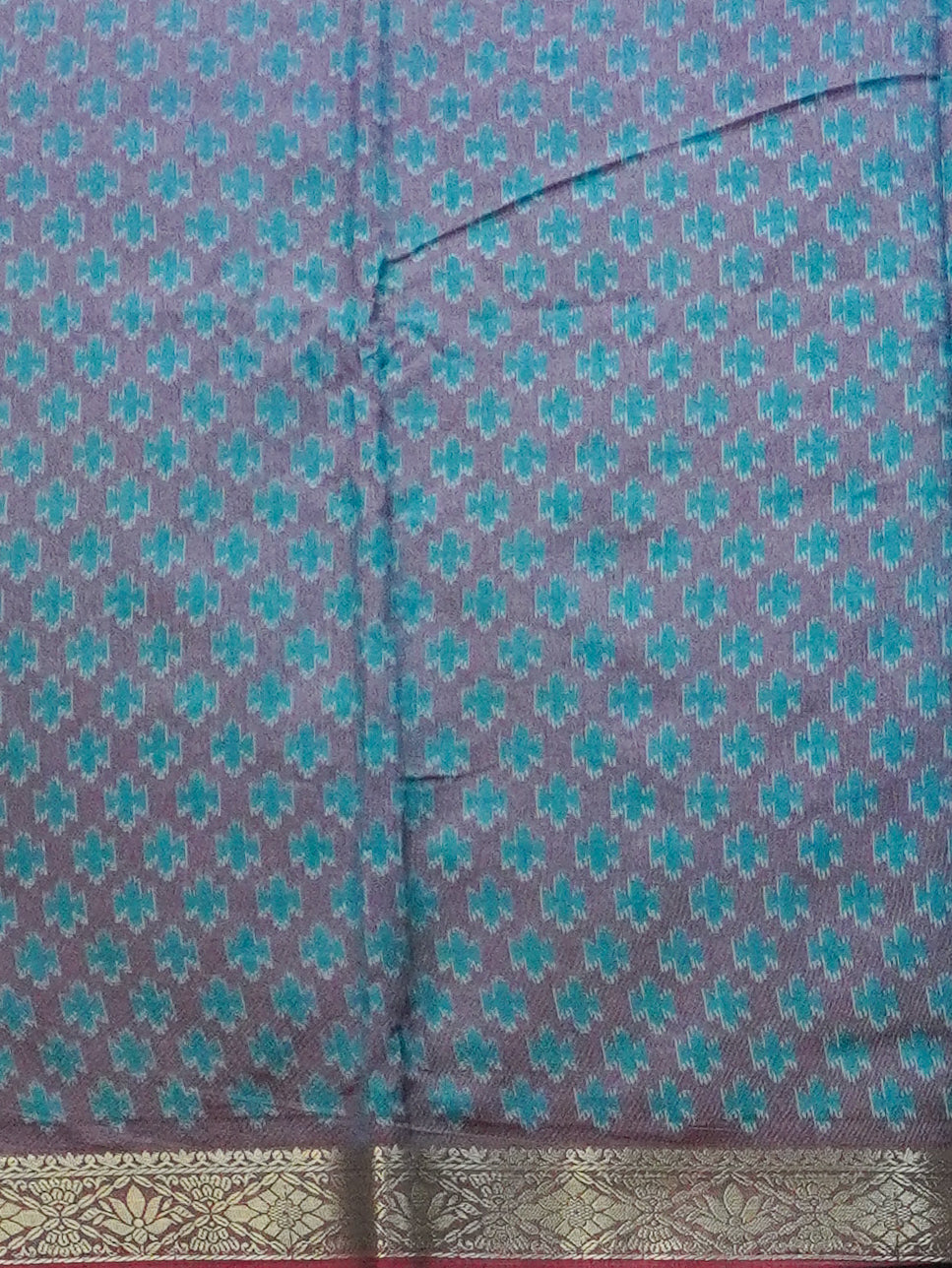 Semi Kanchi Silk Saree | TTDS3655