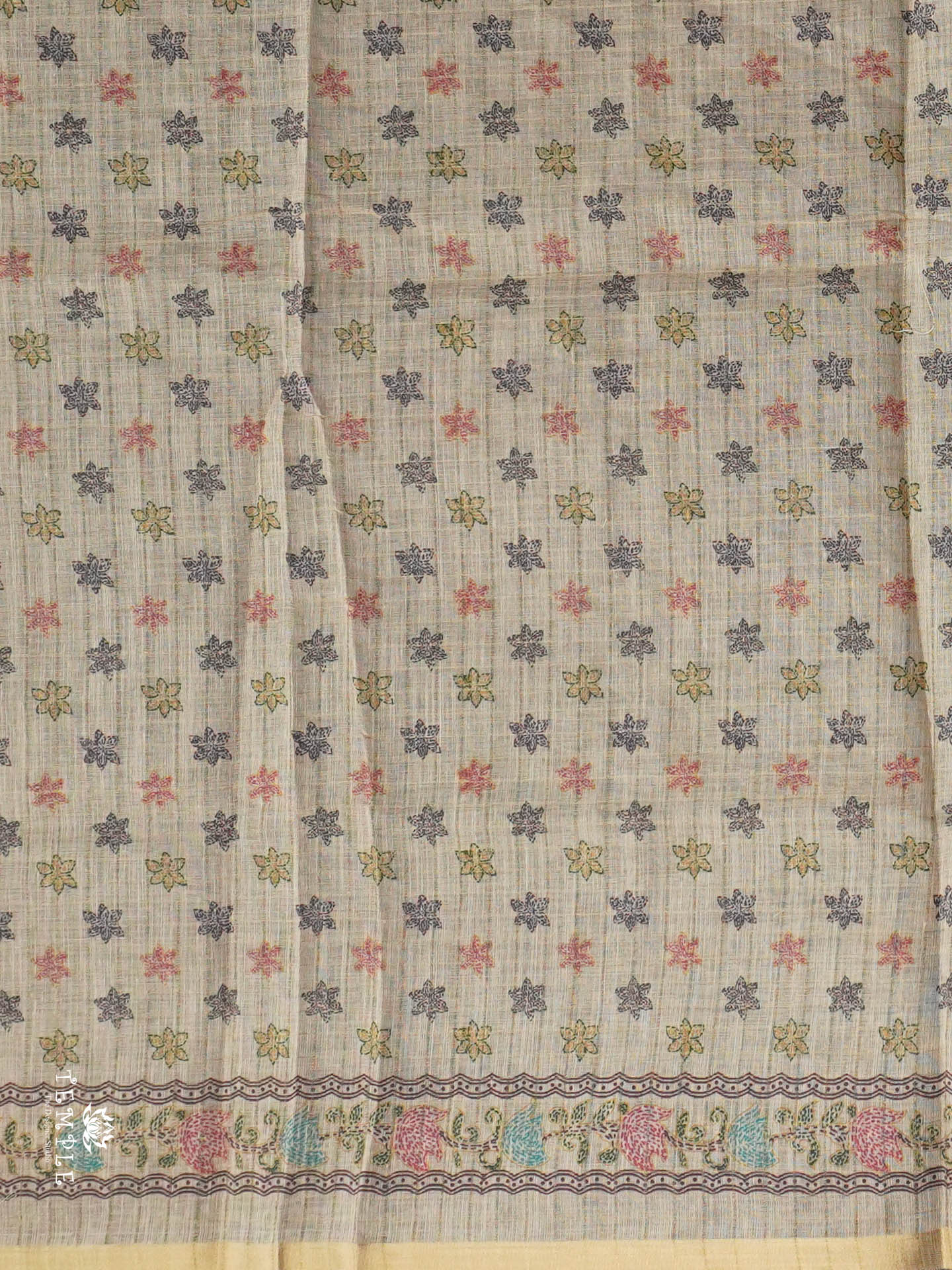 Linen Cotton Saree | TTDS2808