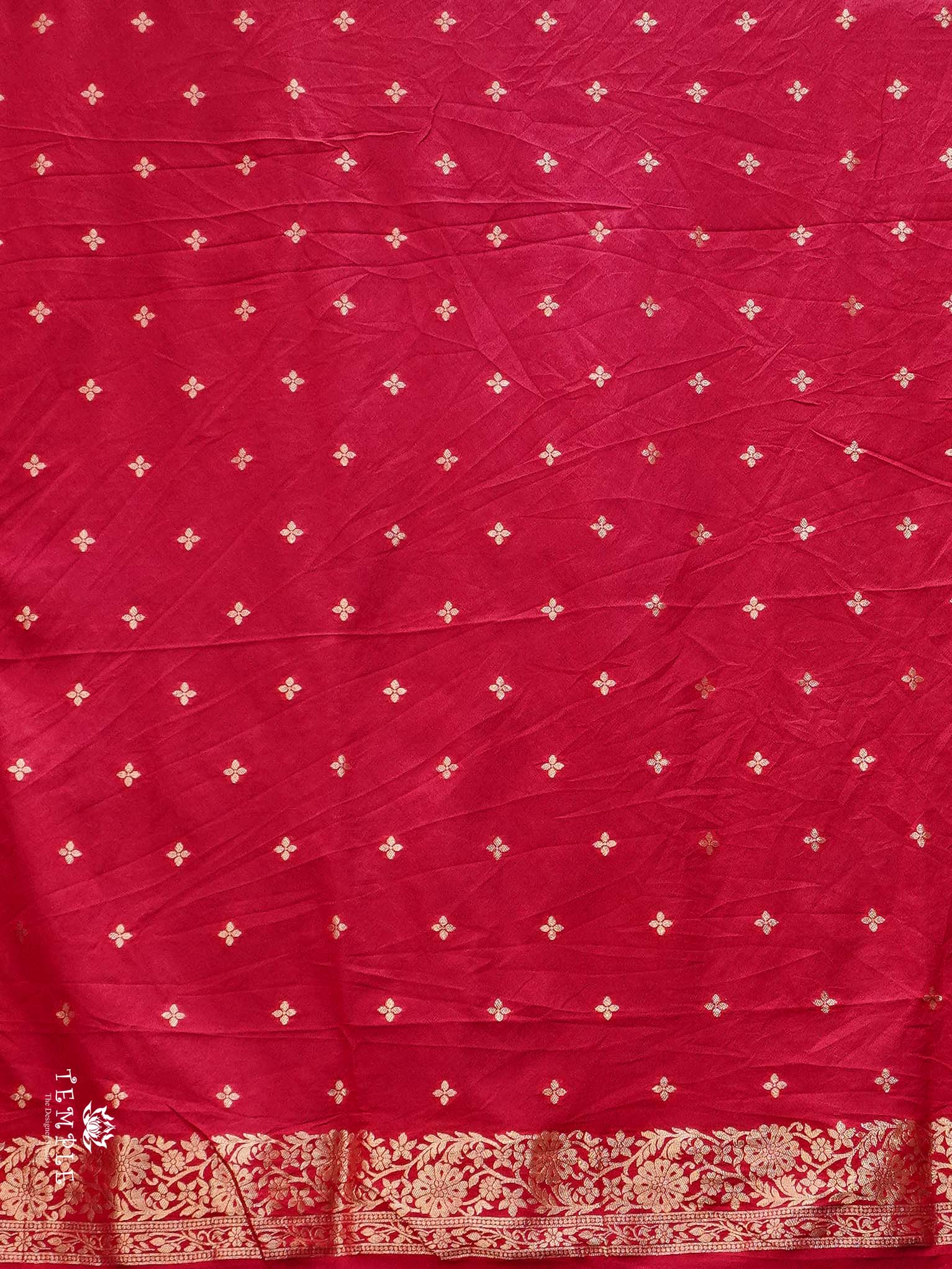 Banarasi Silk Saree ( Pink)  | TTDS2312