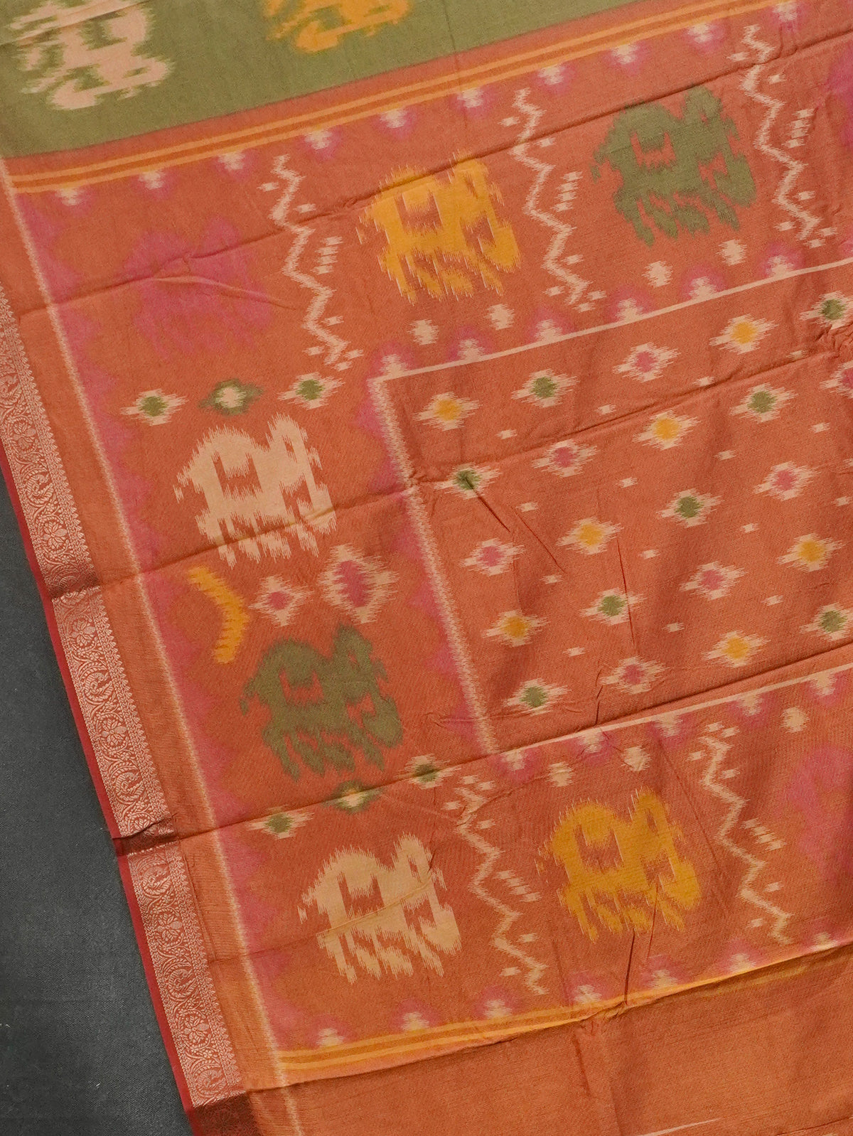 Semi Kanchi Silk Saree | TTDS3659