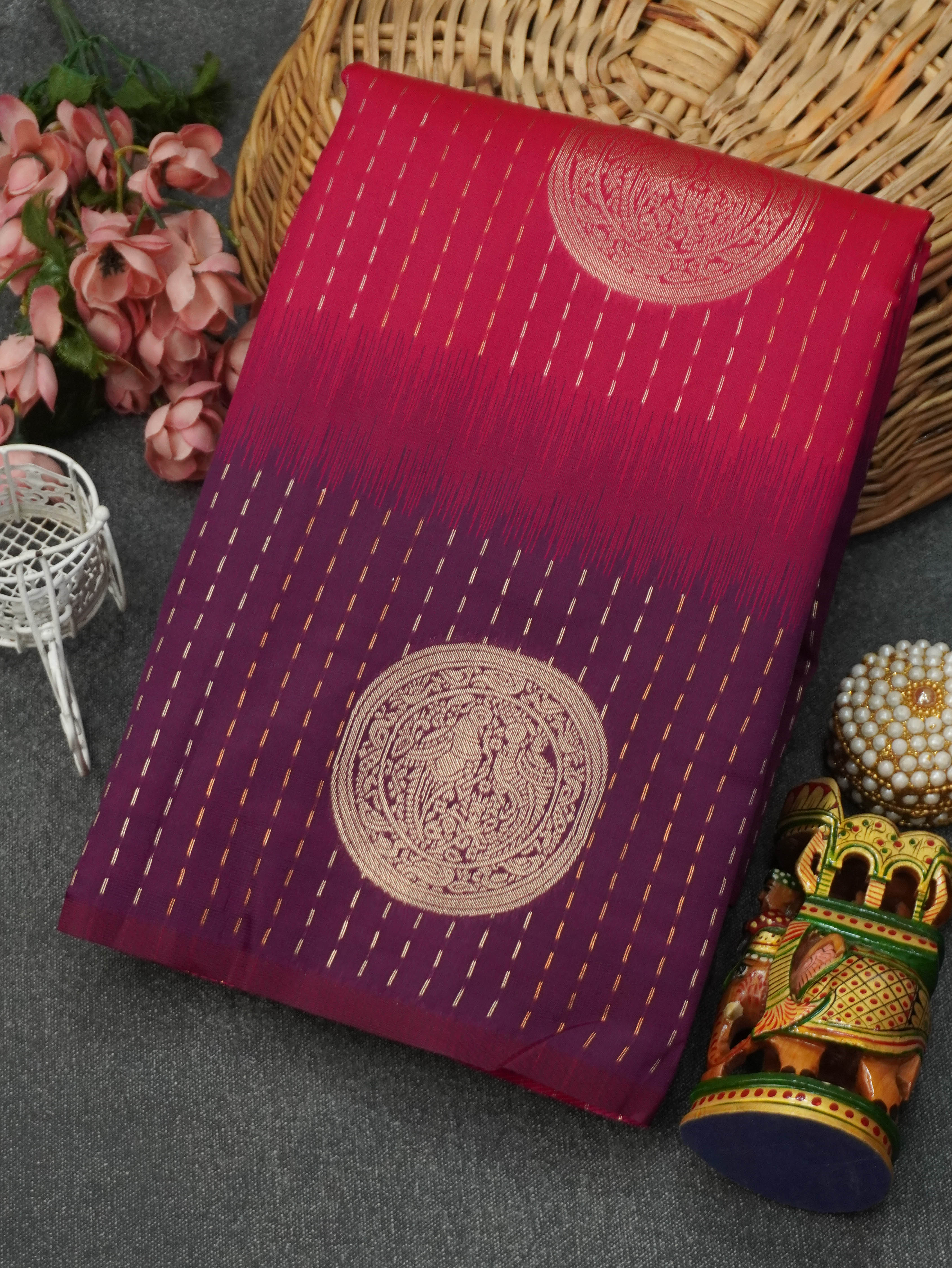 Semi Kanchi Saree | TTDS3243
