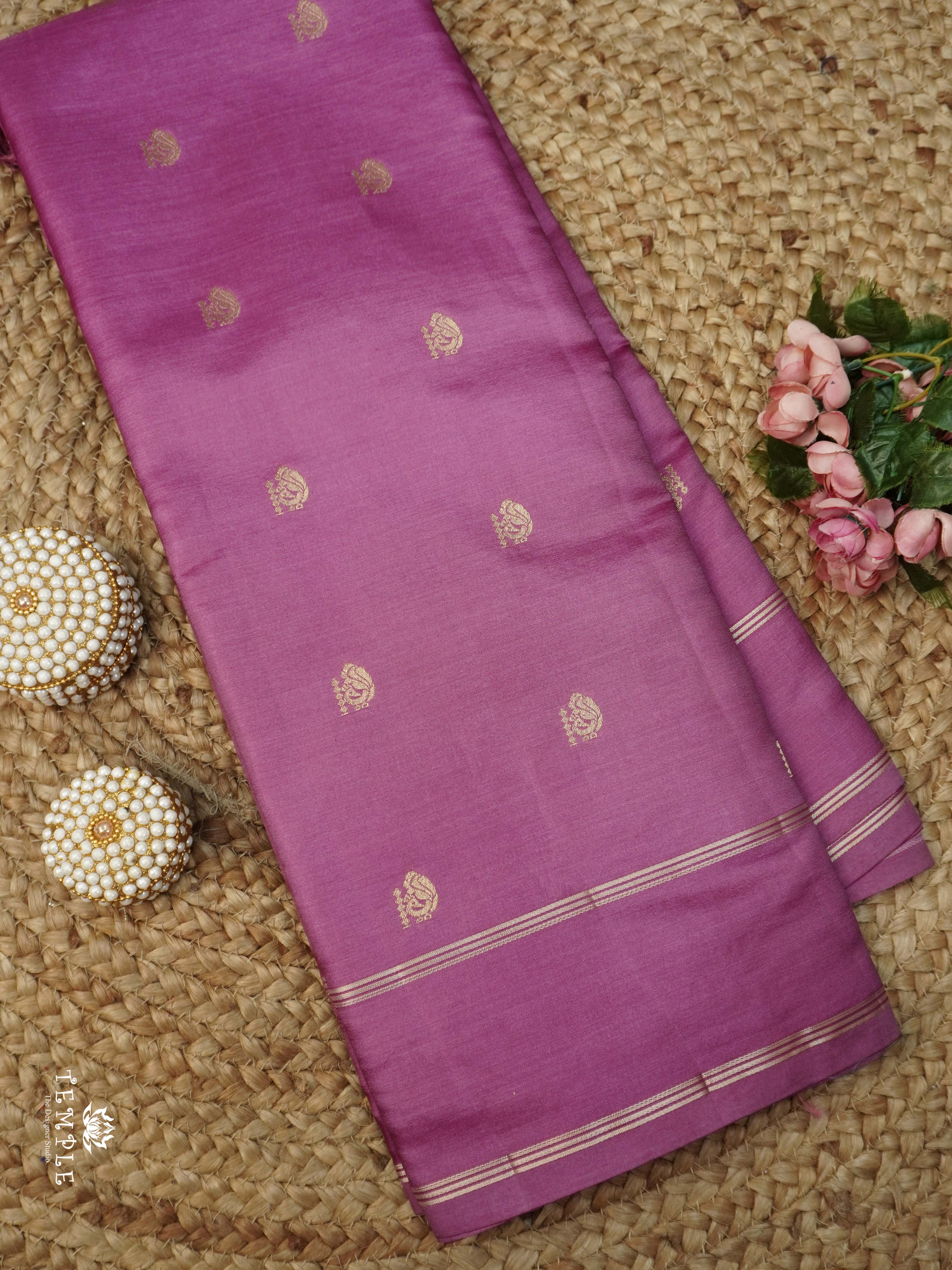 Warm Silk Saree With Annam Motifs | TTDS1796