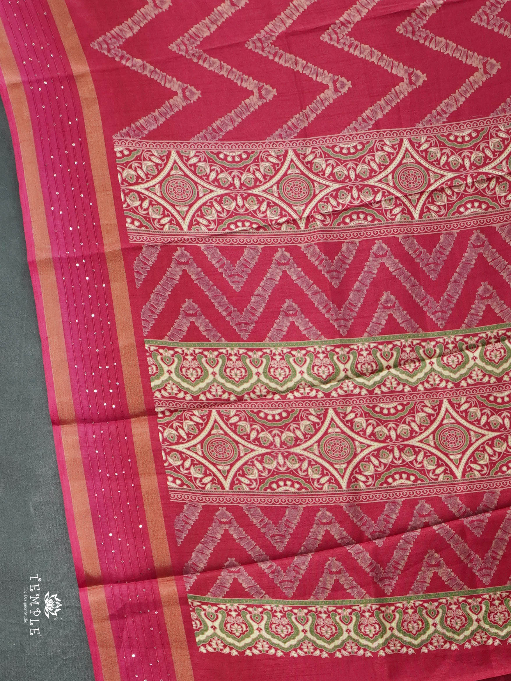 Dola Sequins Saree | TTDS2826