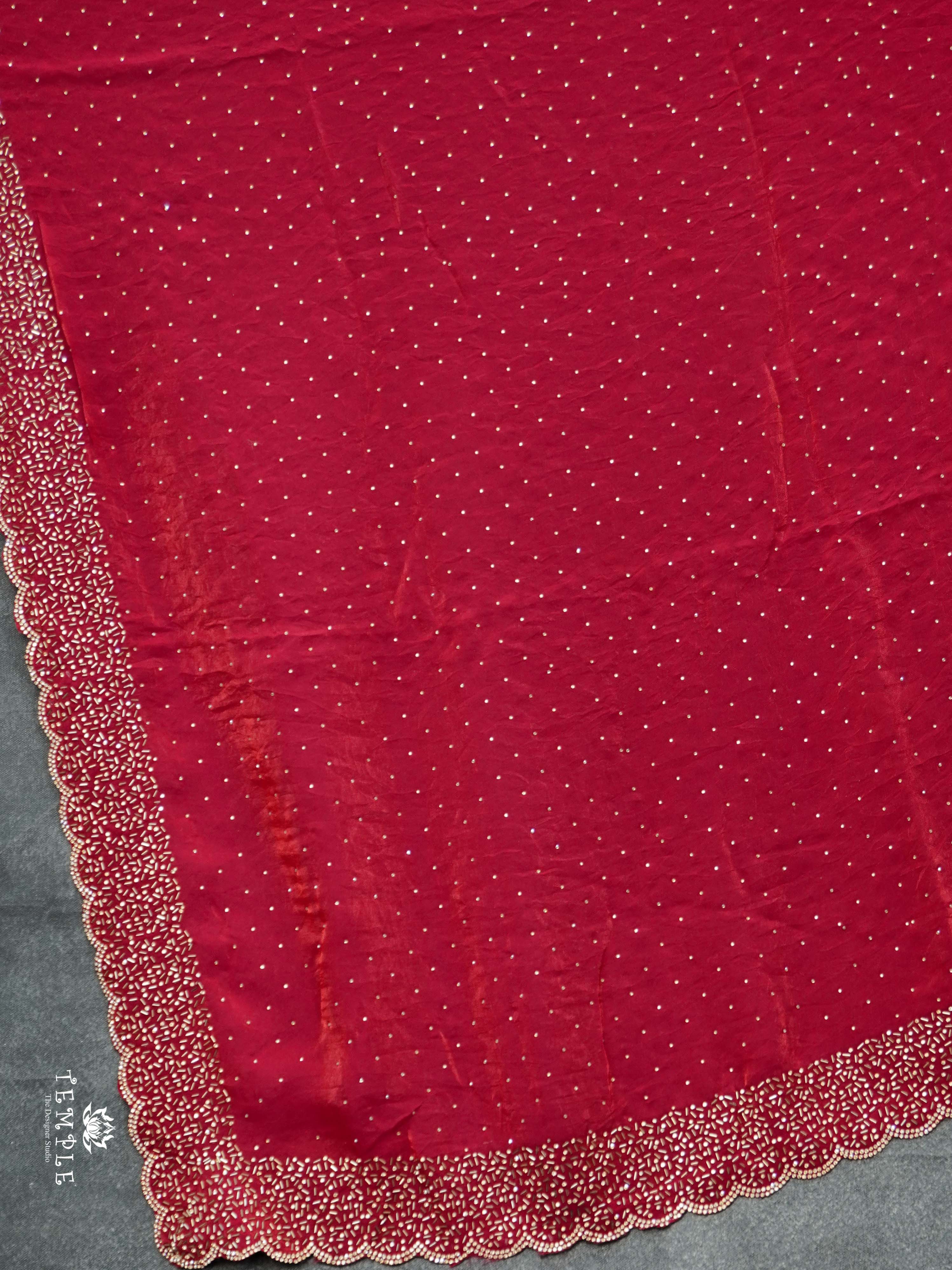 Designer Saree With Stone Work | TTDS2156