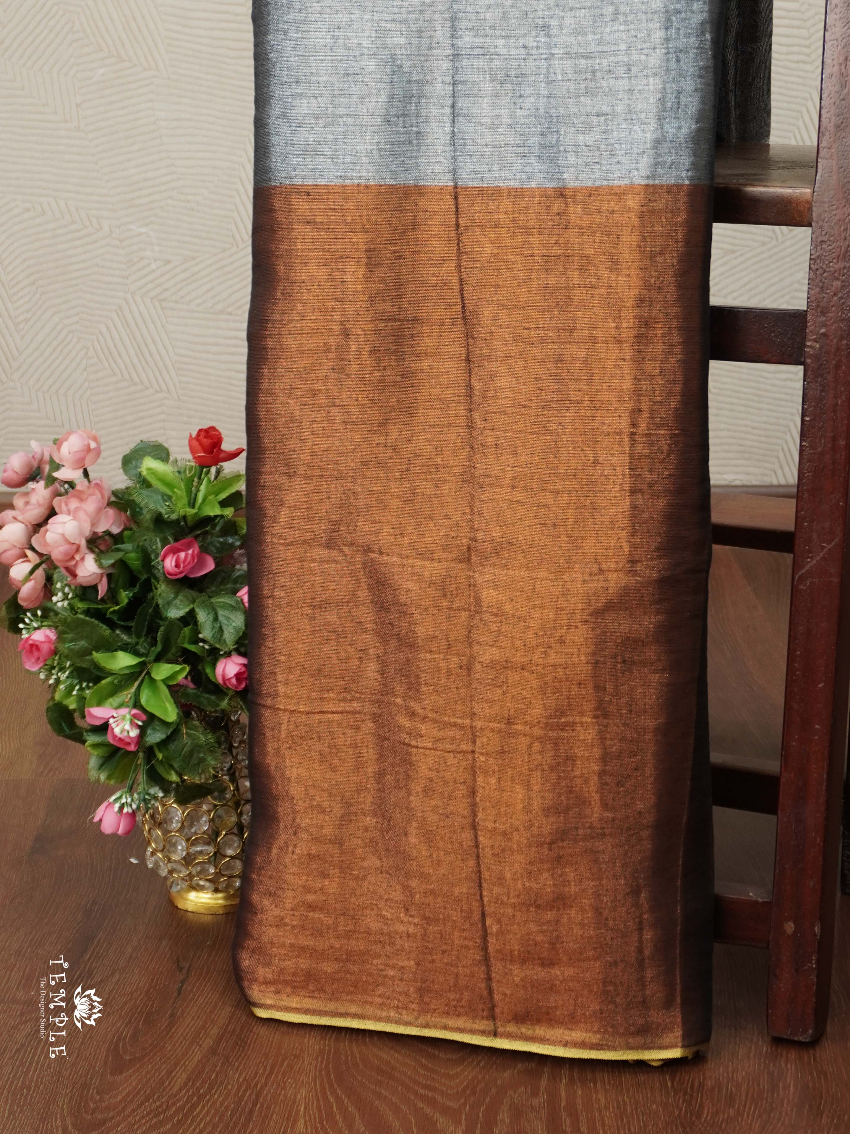 Linen Tissue Sareee | TTDS2326