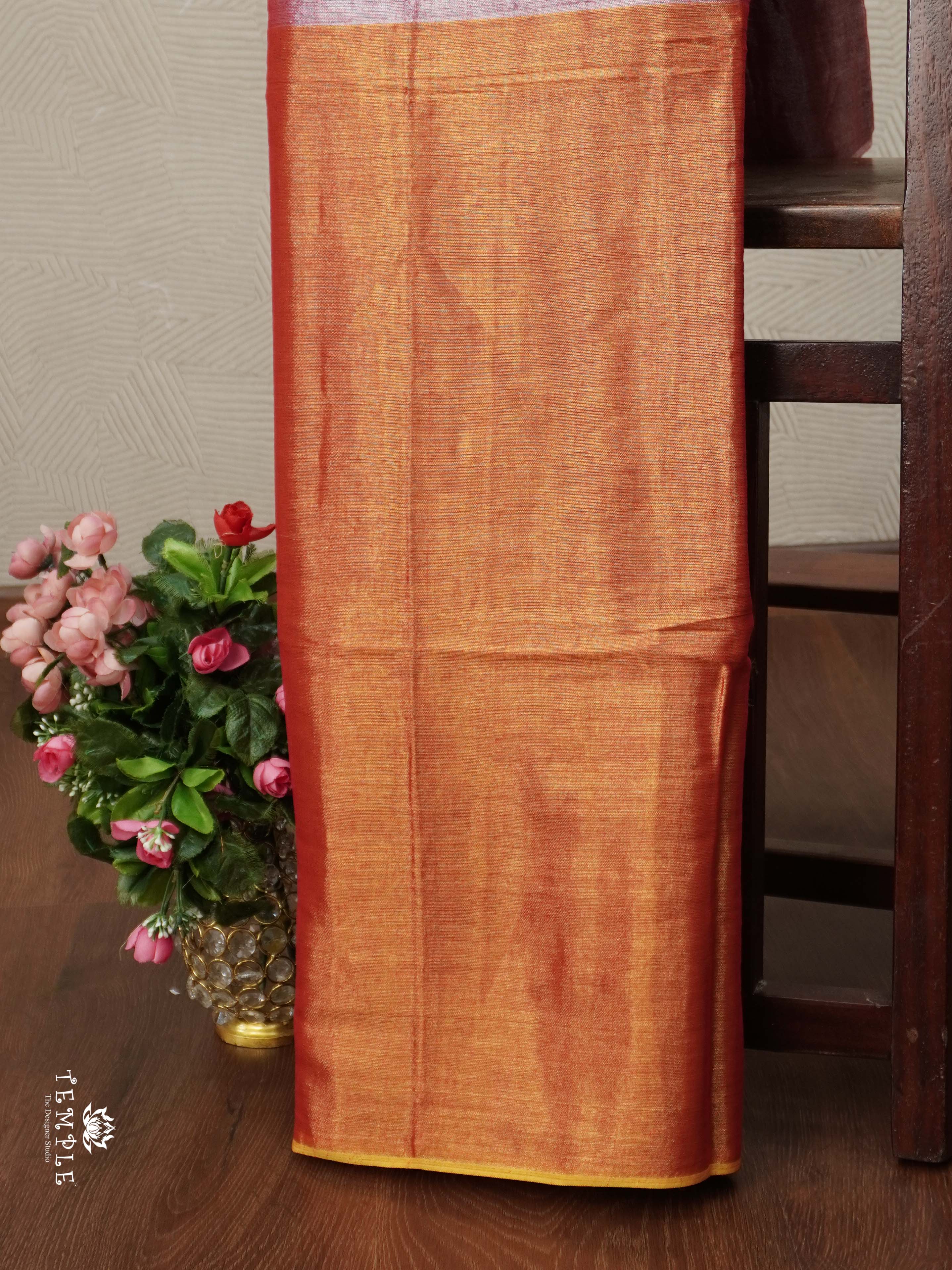 Linen Tissue Sareee | TTDS2326