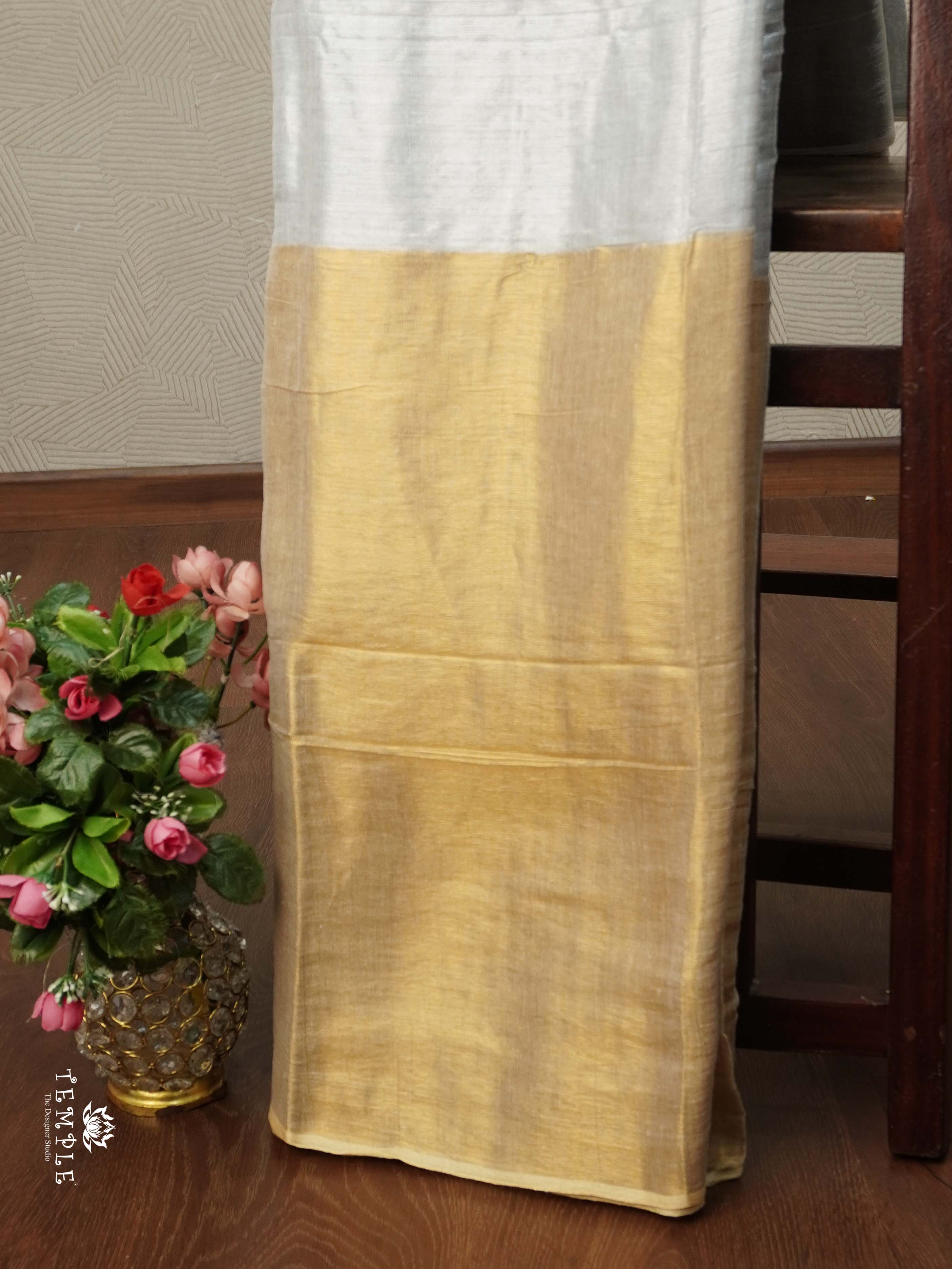 Linen Tissue Sareee | TTDS2326