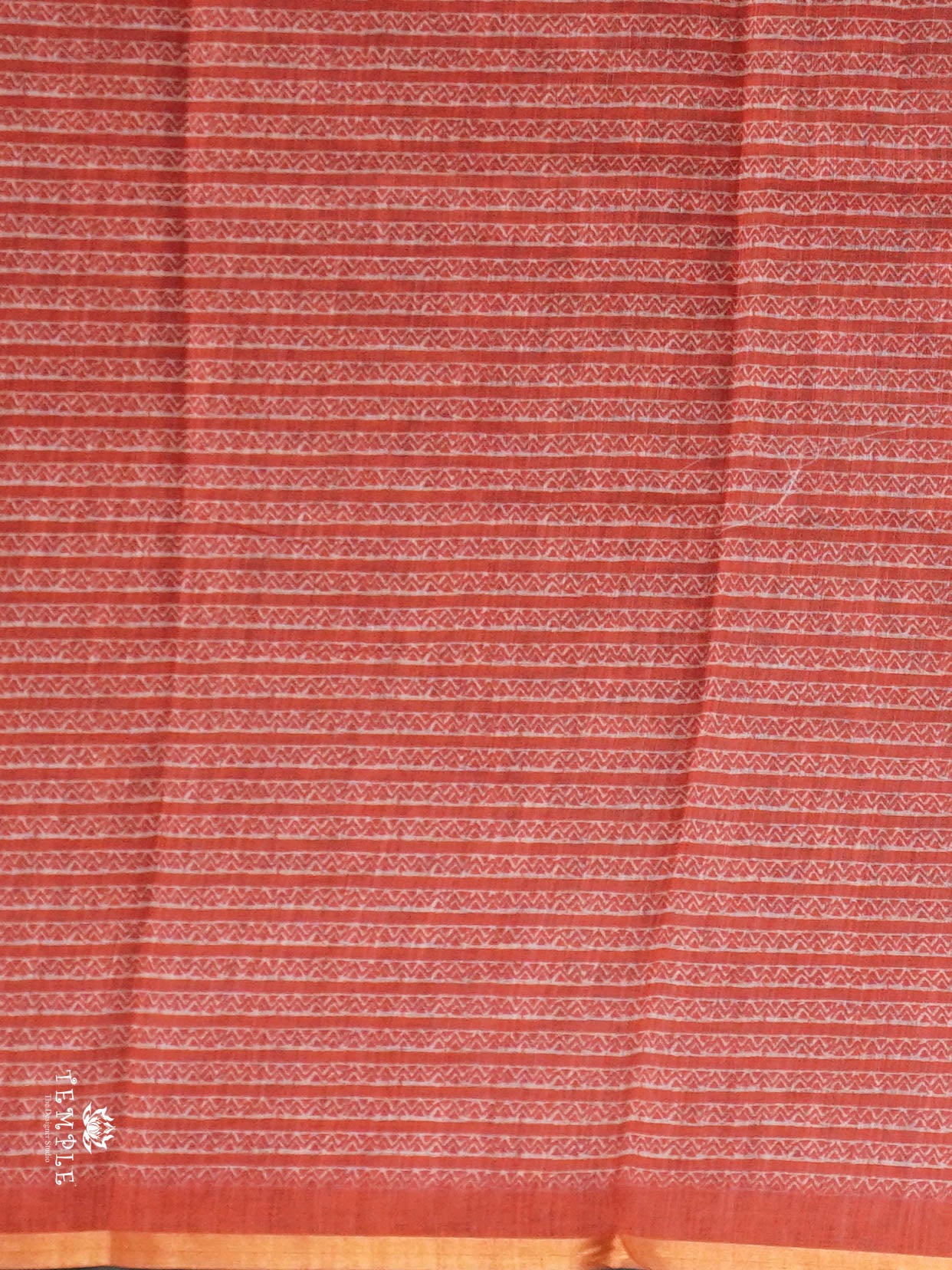 Kalamkari-inspired Printed Saree | TTDS2847