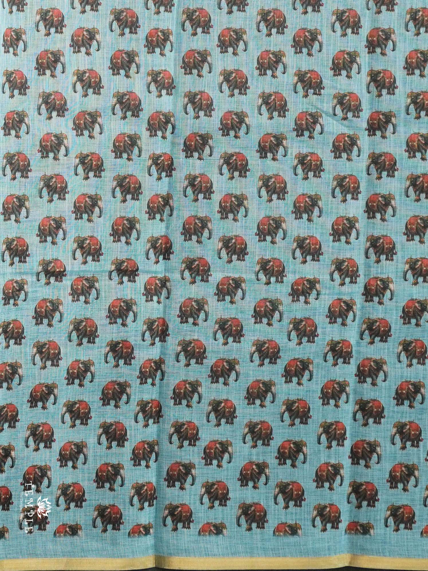 Printed Chanderi Cotton Saree | TTDS2798