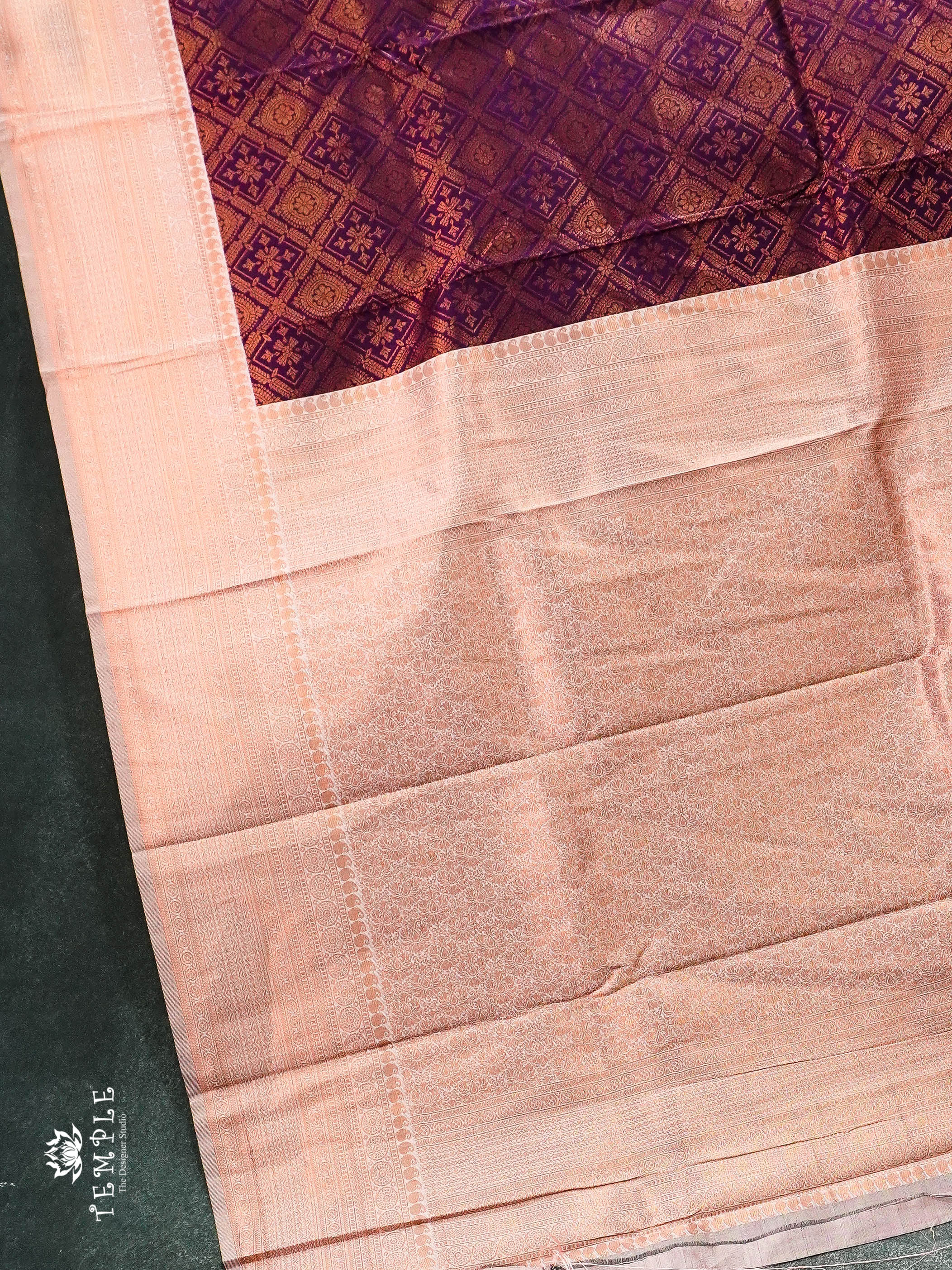 Semi Kanchi Silk Saree | TTDS1365 | Sparkling Deals