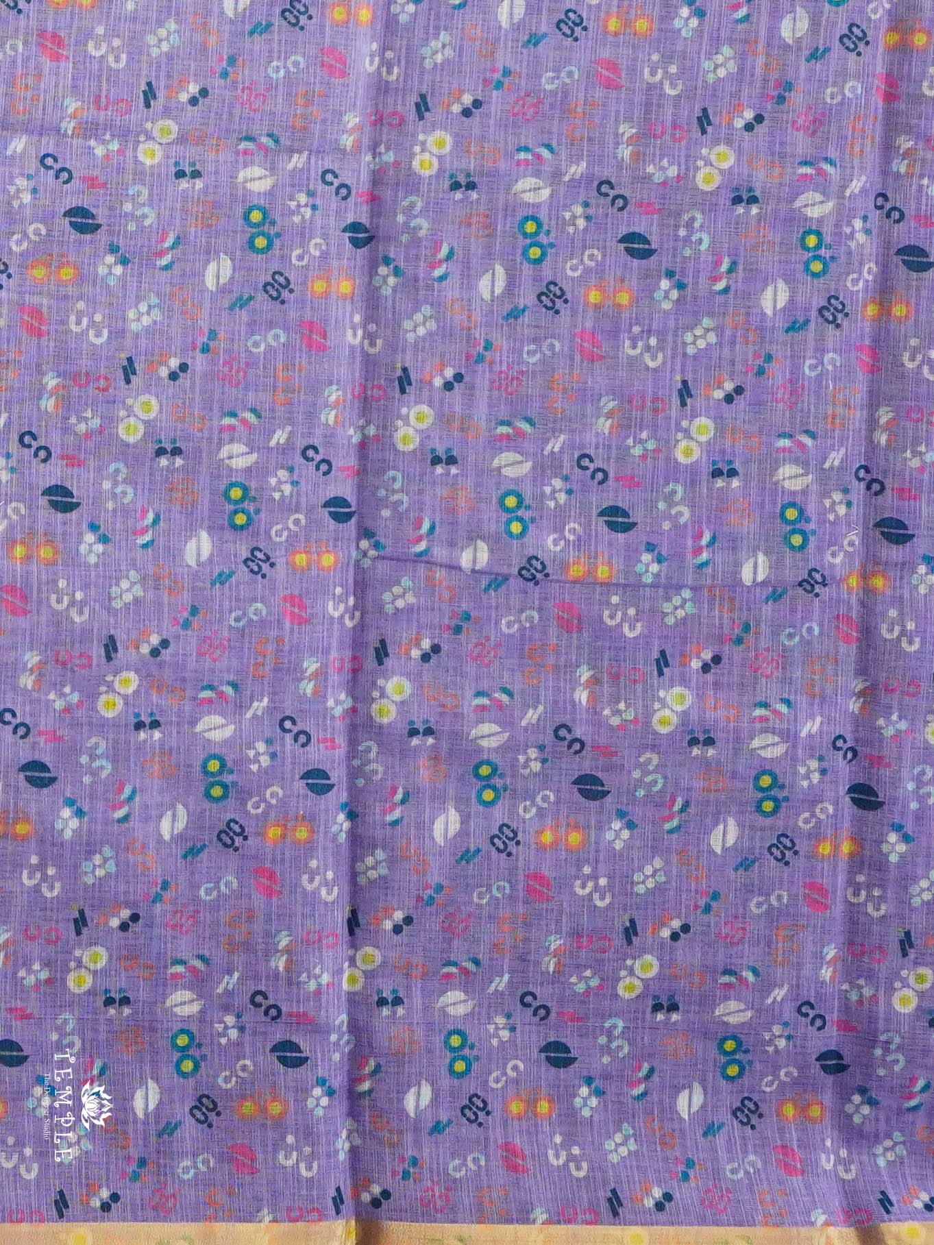 Kalamkari Linen cotton saree | TTDS2813