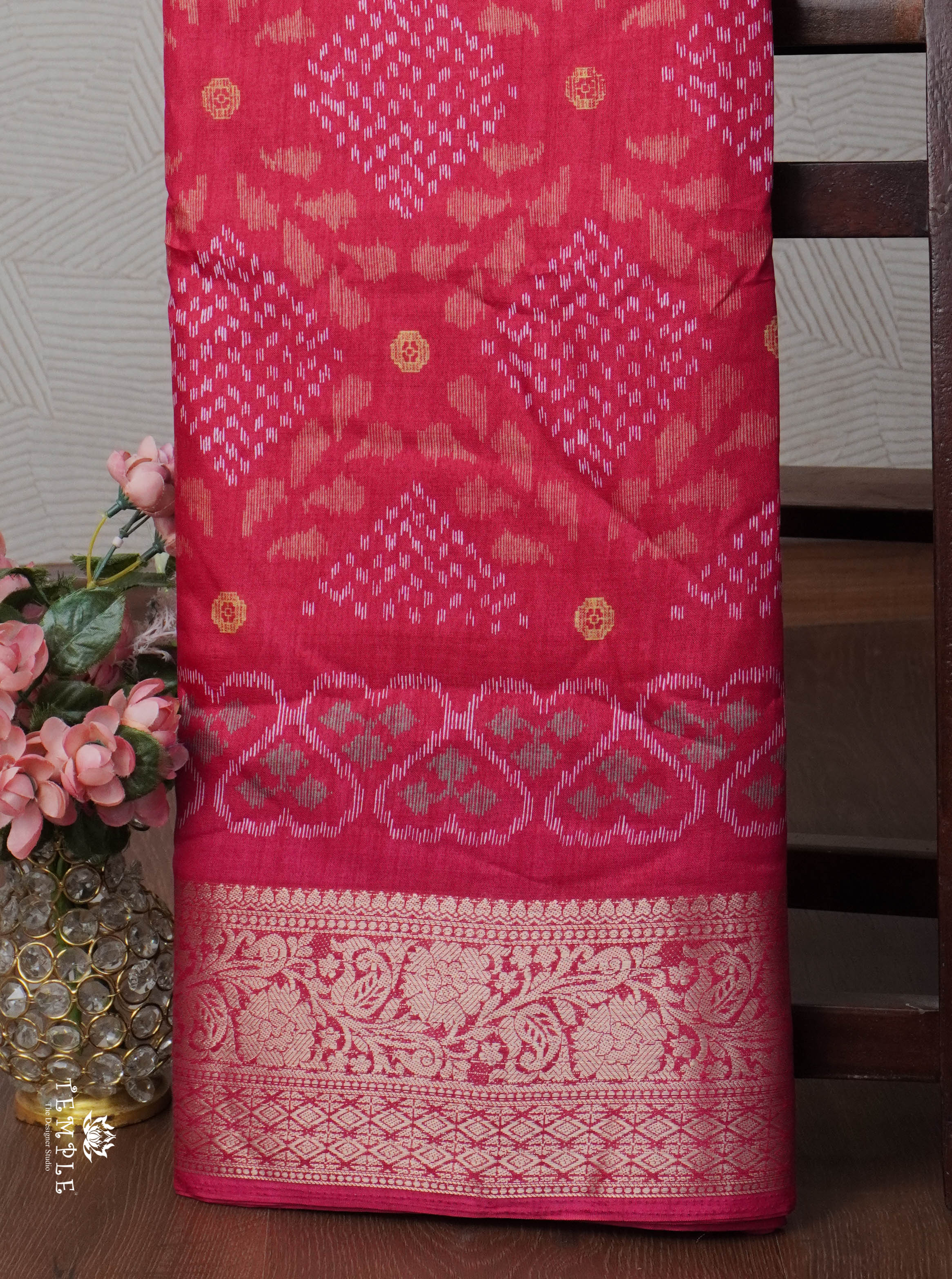 Printed Dola Saree | TTDS1846