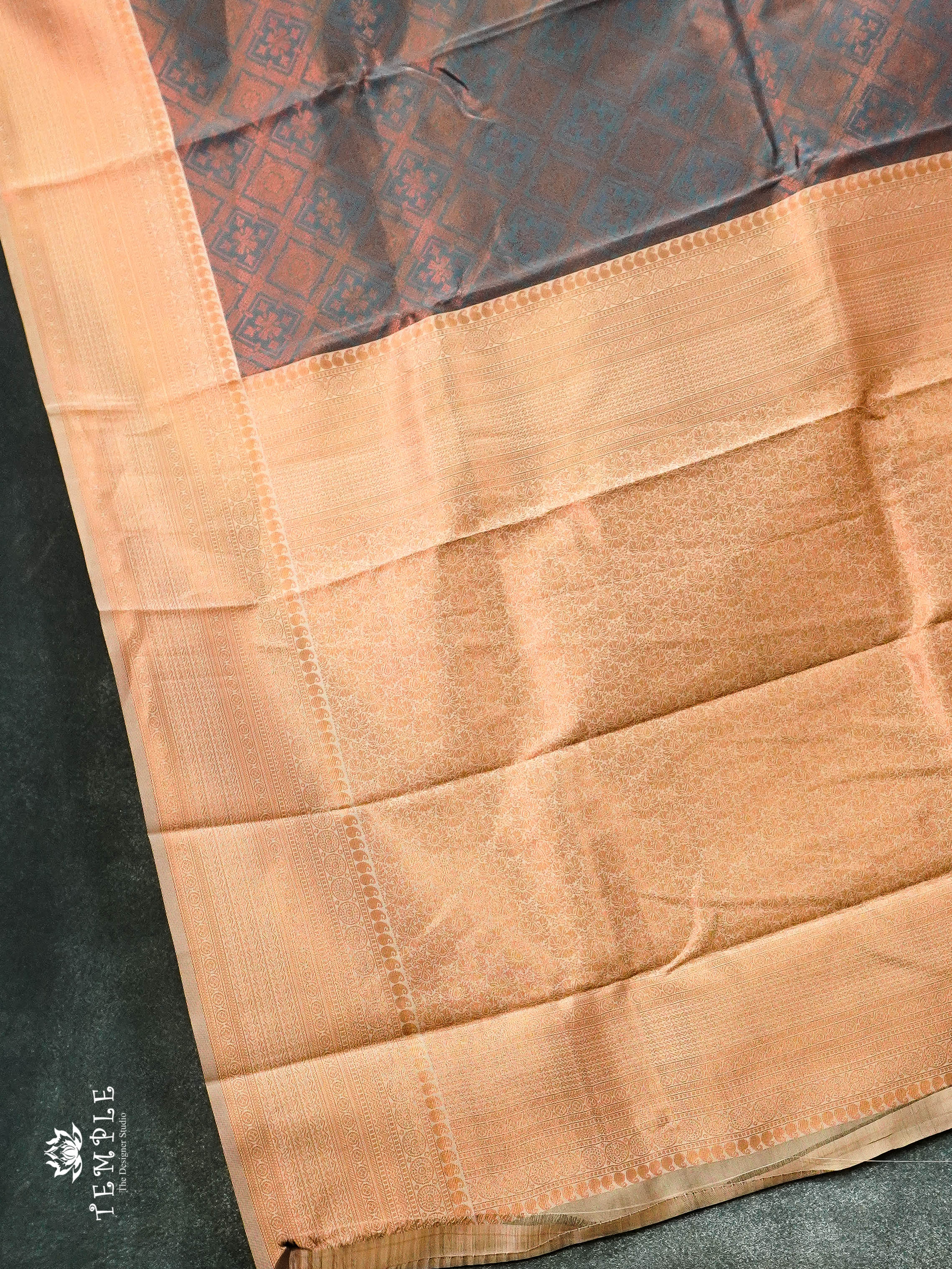 Semi Kanchi Silk Saree | TTDS1365 | Sparkling Deals