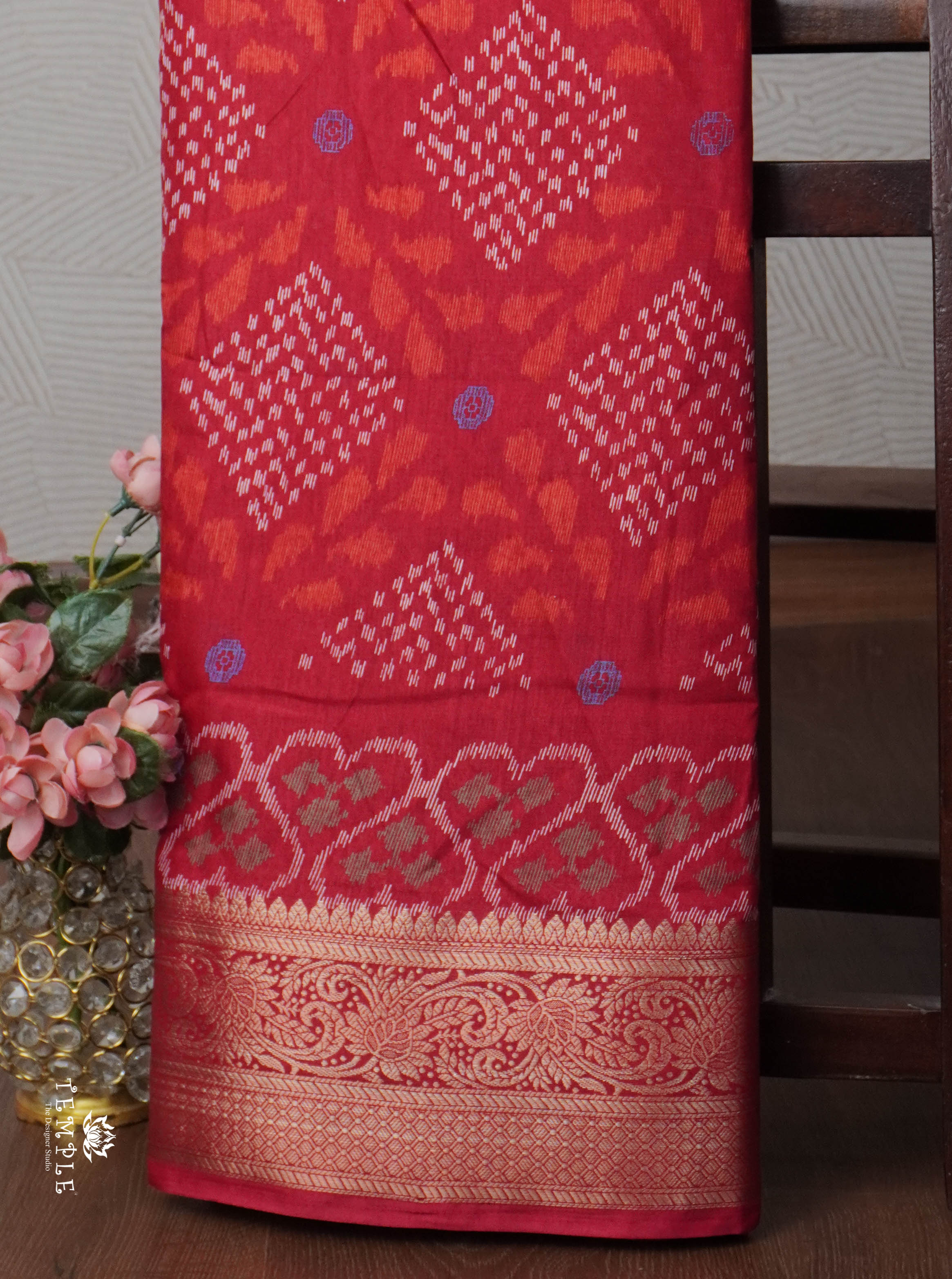 Printed Dola Saree | TTDS1846