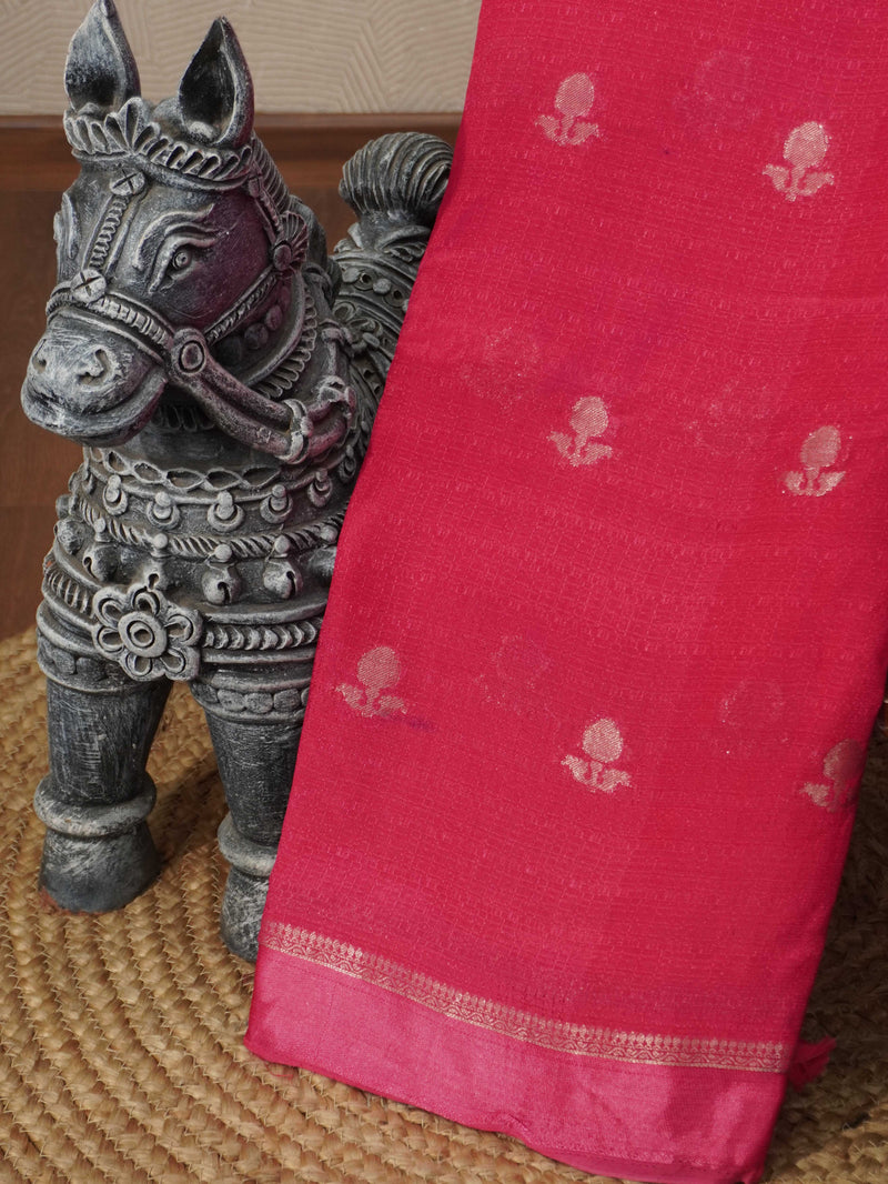 Linen Viscose Saree | TTDS2225