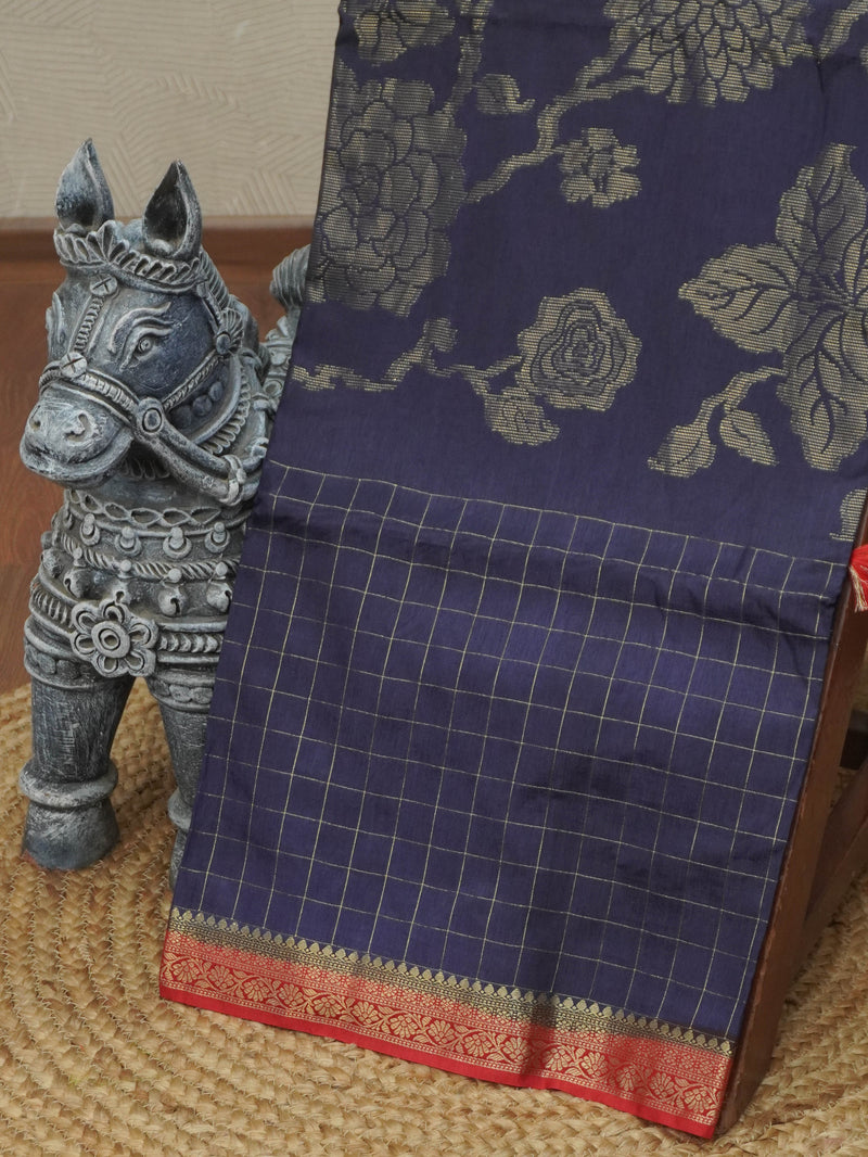 Semi Mysore Silk Saree | TTDS3671
