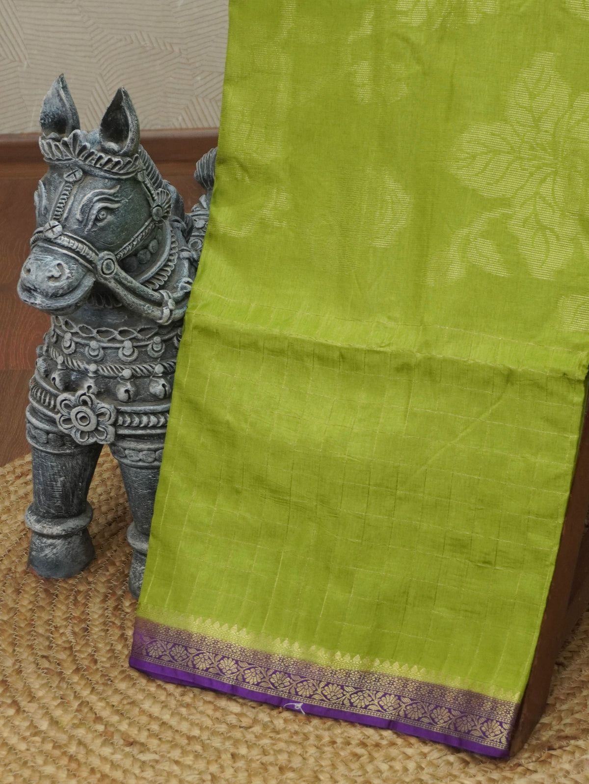 Semi Mysore Silk Saree | TTDS3671