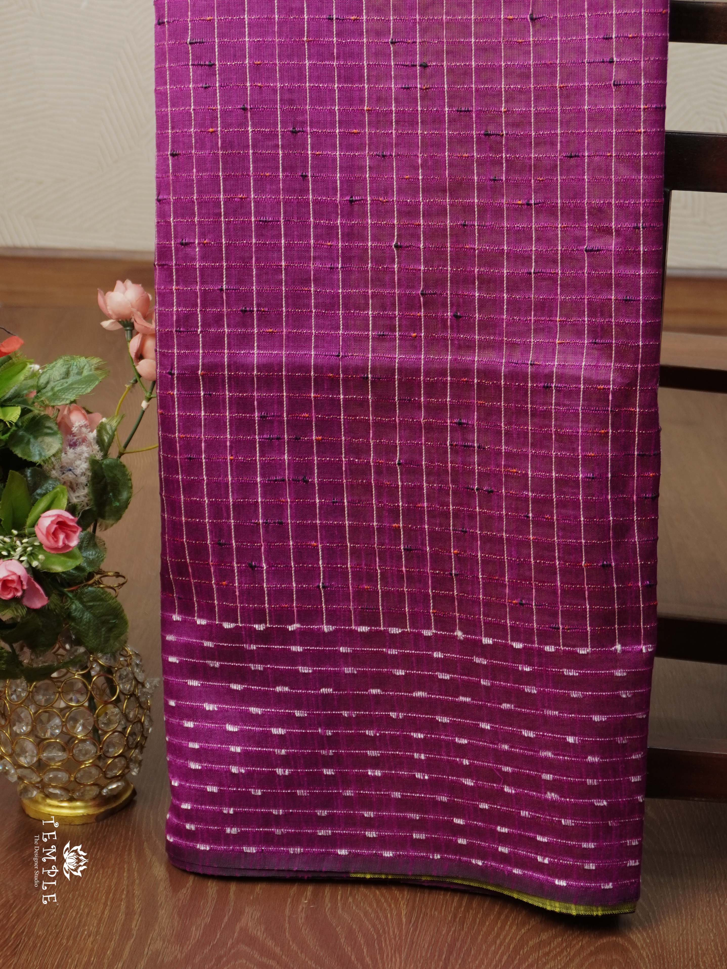 Raw Silk Saree With Sequins Design | TTDS2337
