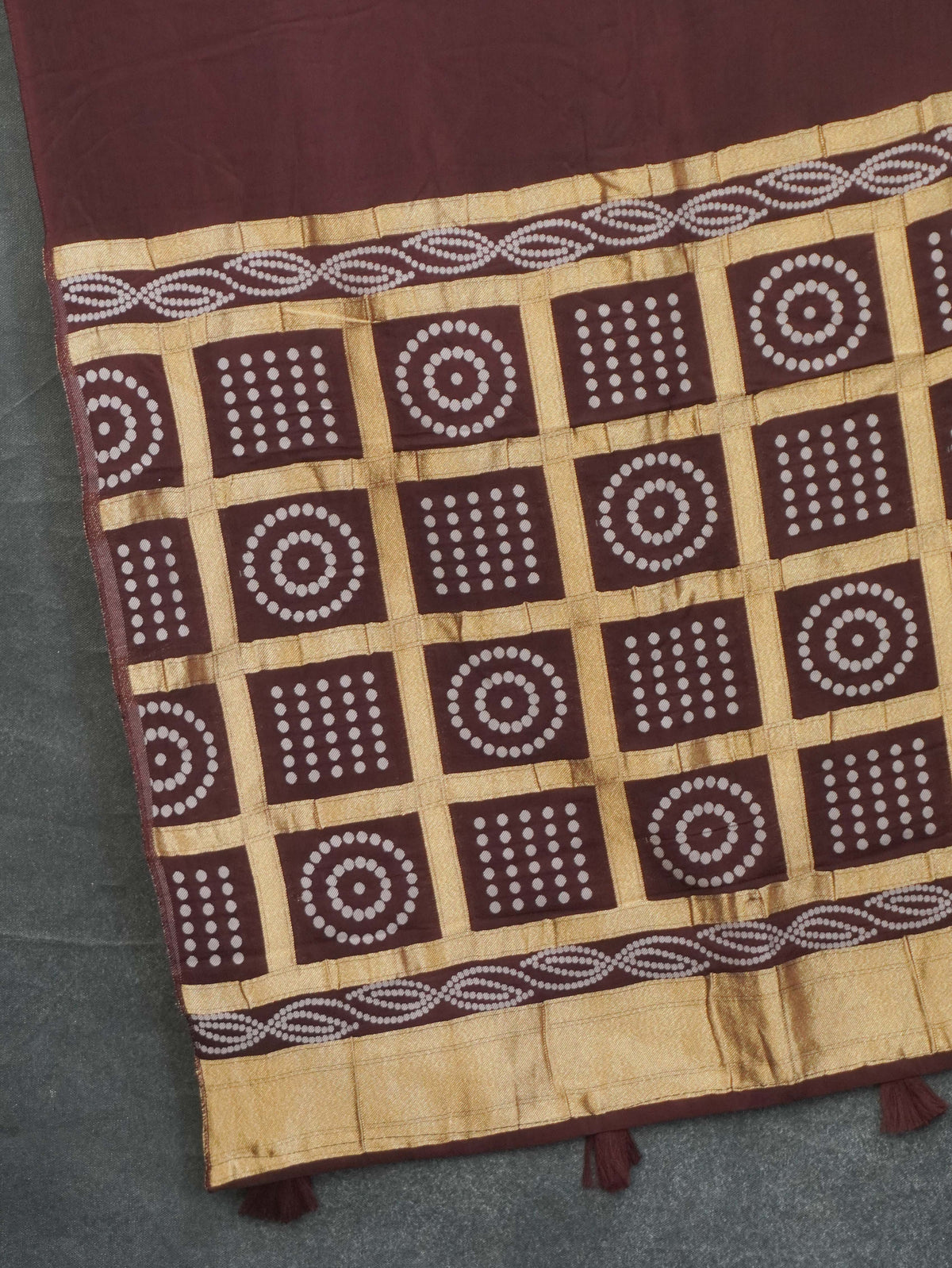 Satin Silk Saree | TTDS3670