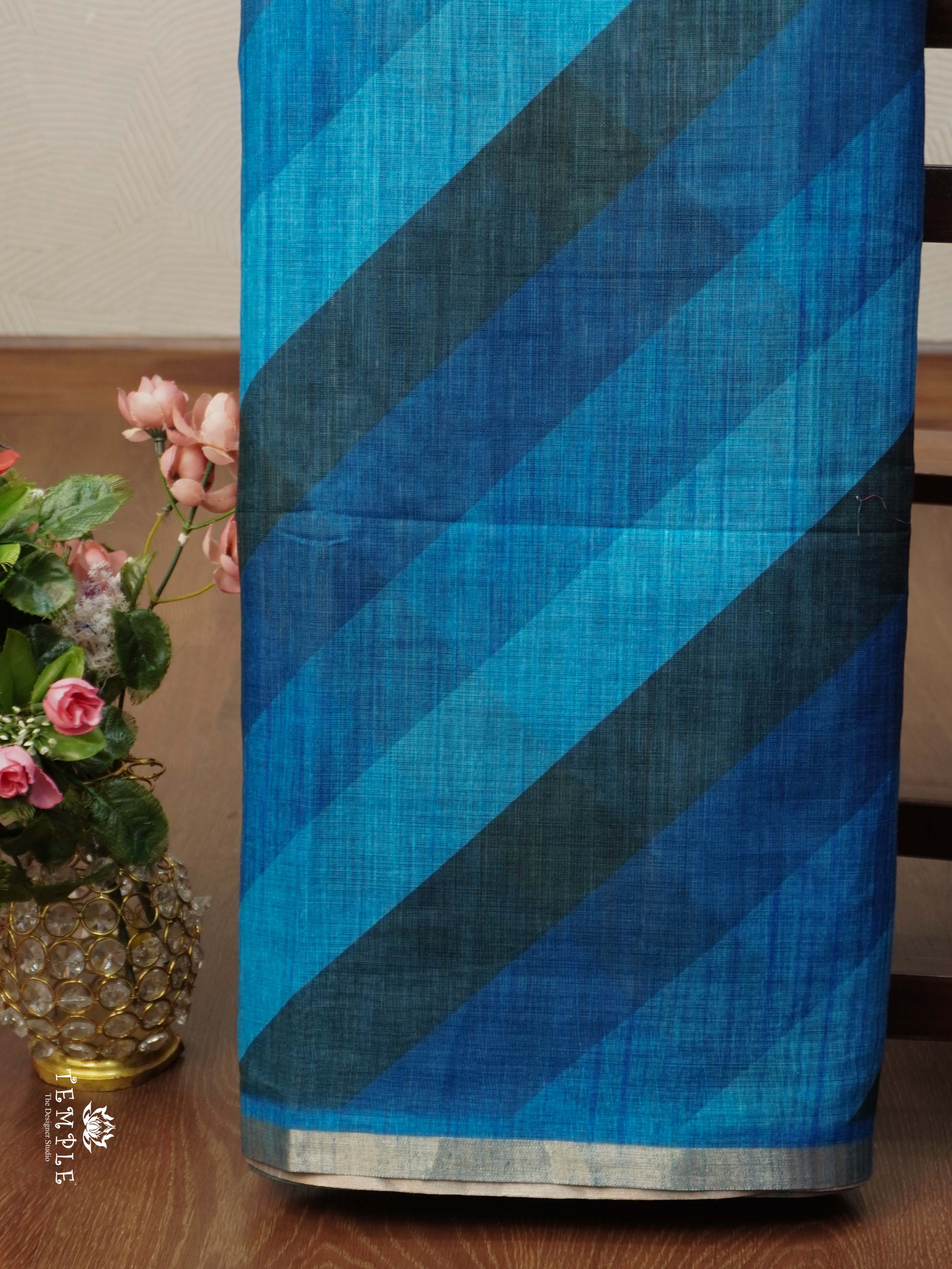Geometrical Pattern Fancy Saree | TTDS2327