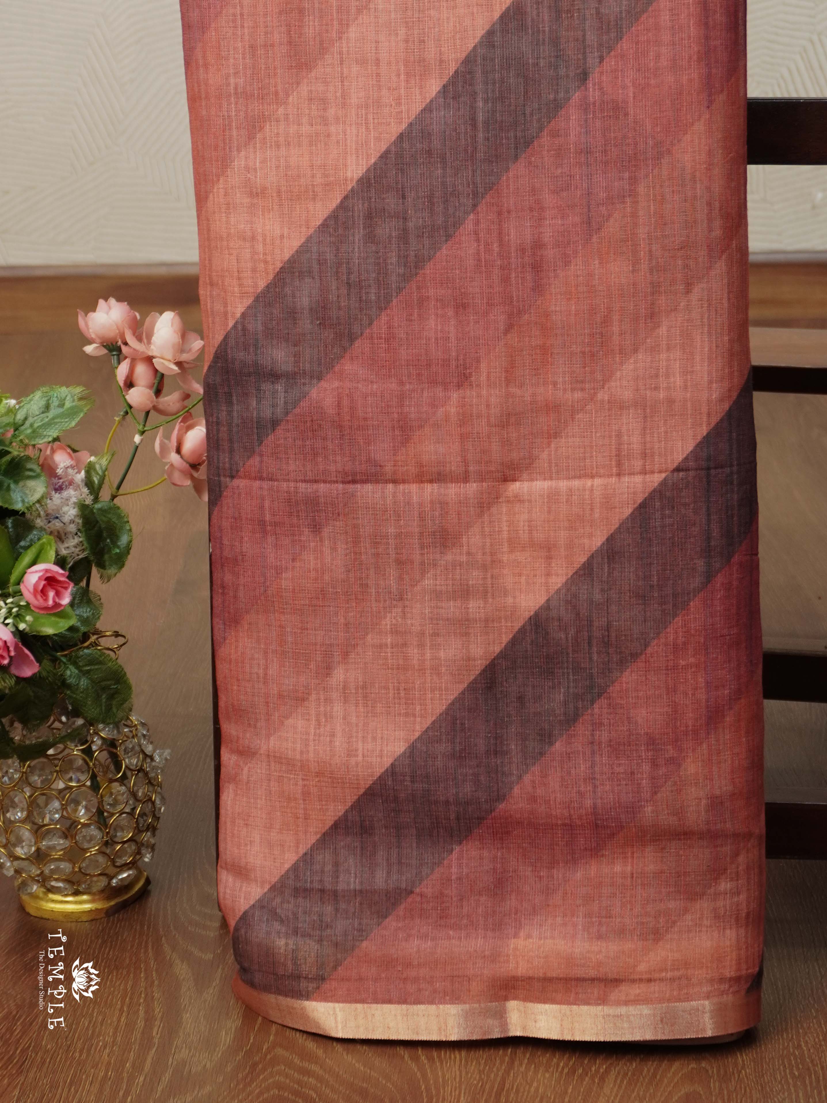 Geometrical Pattern Fancy Saree | TTDS2327