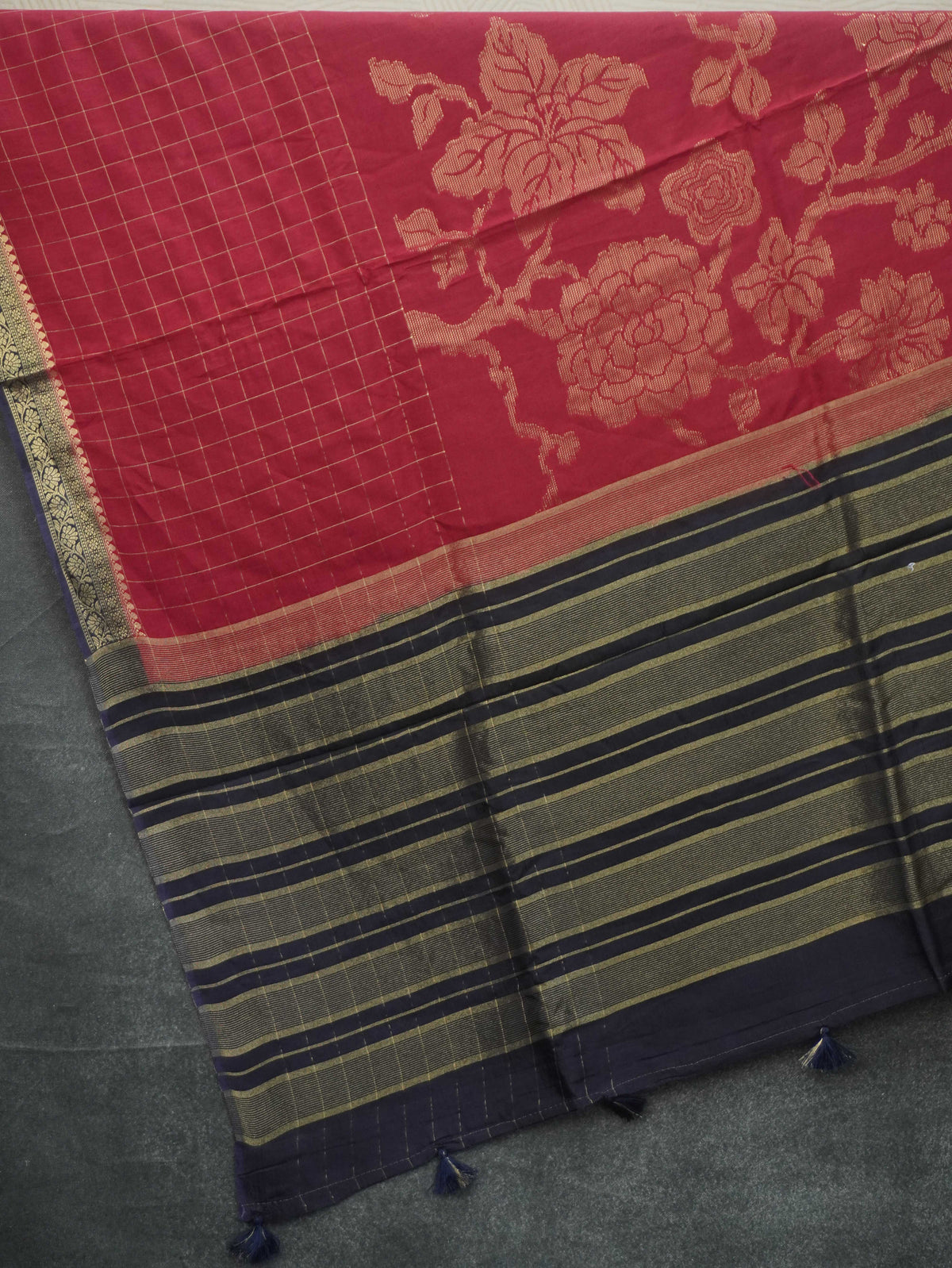 Semi Mysore Silk Saree | TTDS3671