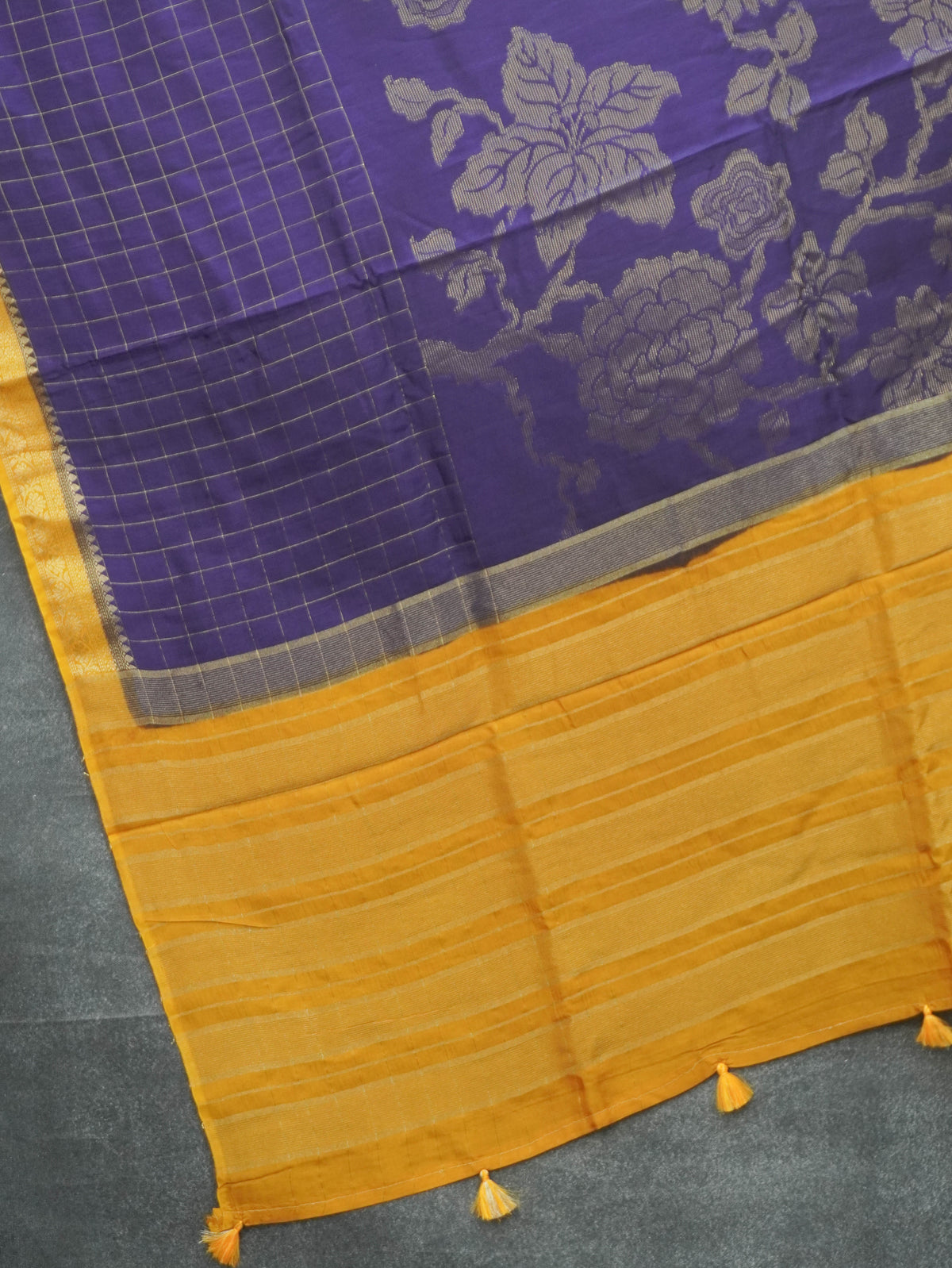 Semi Mysore Silk Saree | TTDS3671