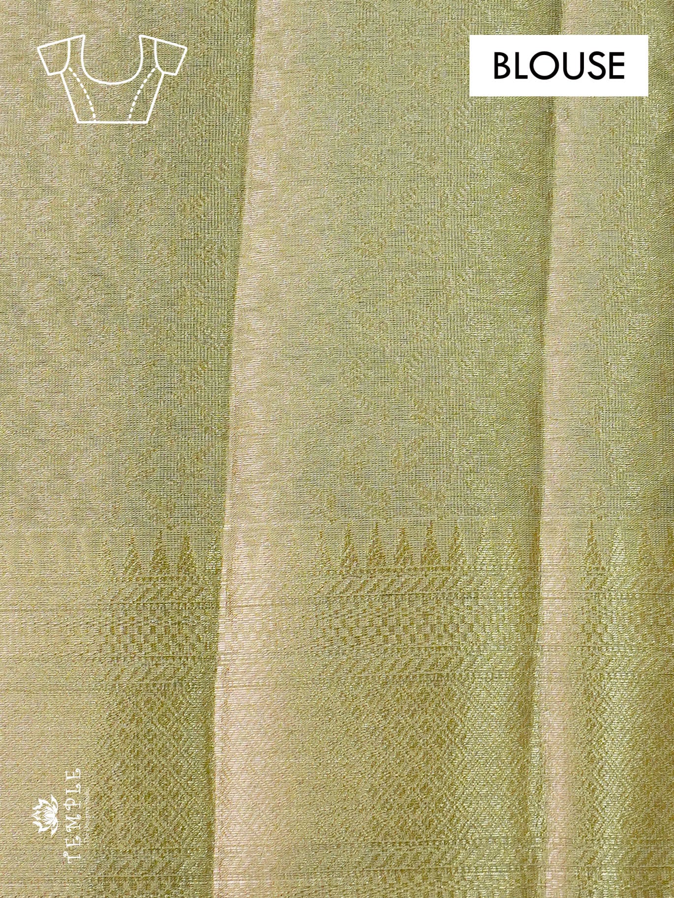 Golden Tissue silk saree  |  TTDS671
