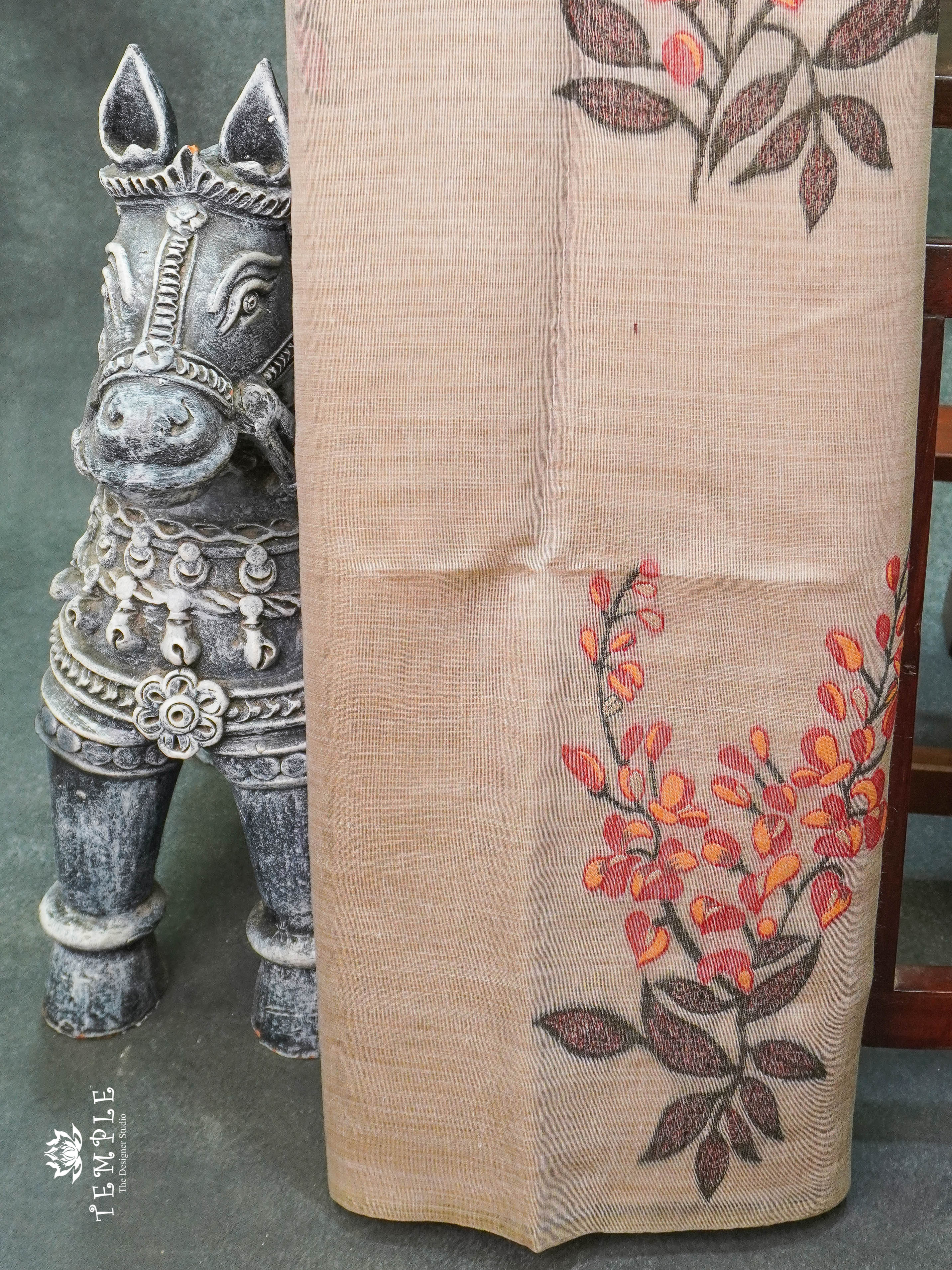 Munga Cotton Saree | TTDS1444 (DESIGN - 1)