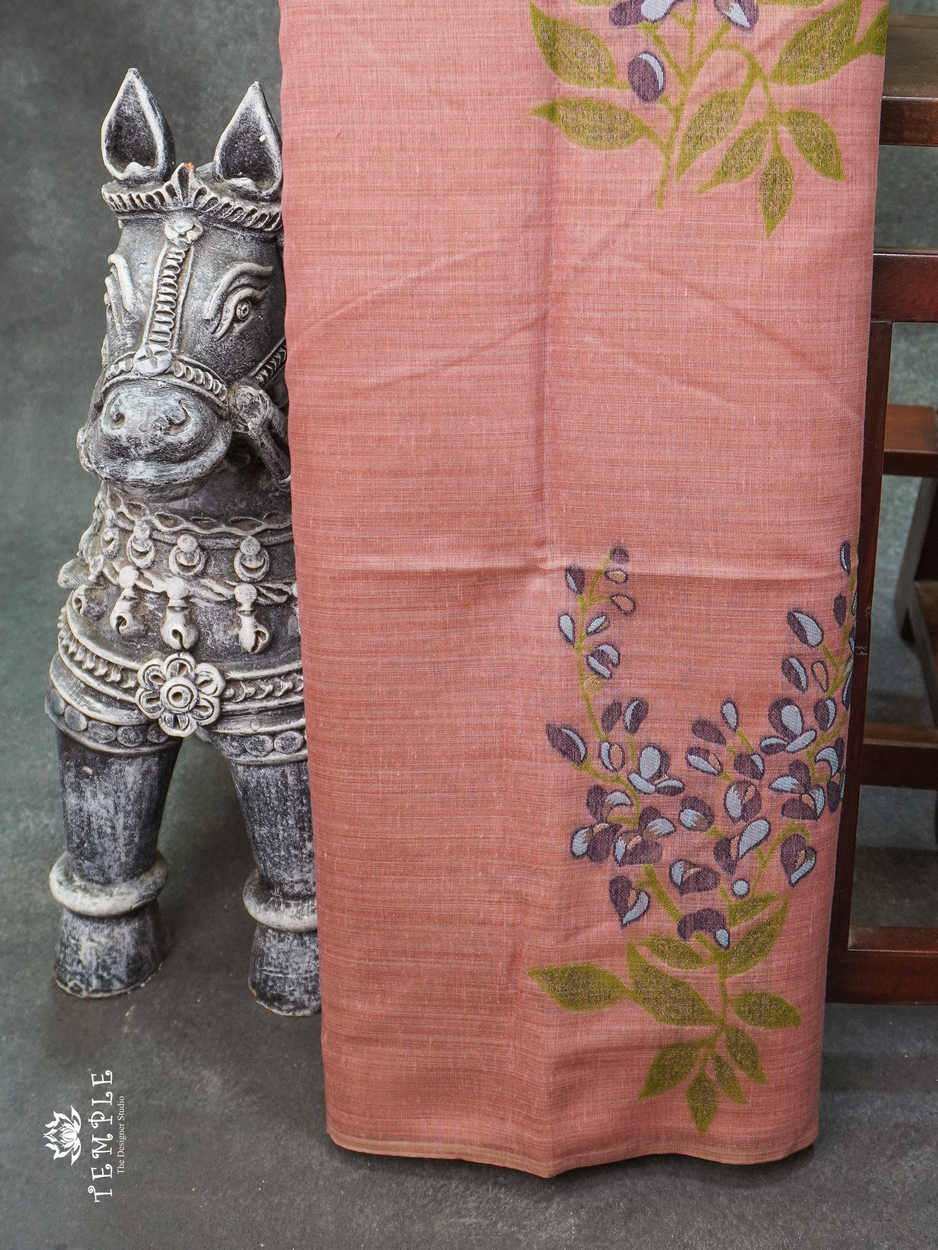 Munga Cotton Saree | TTDS1444 (DESIGN - 1)