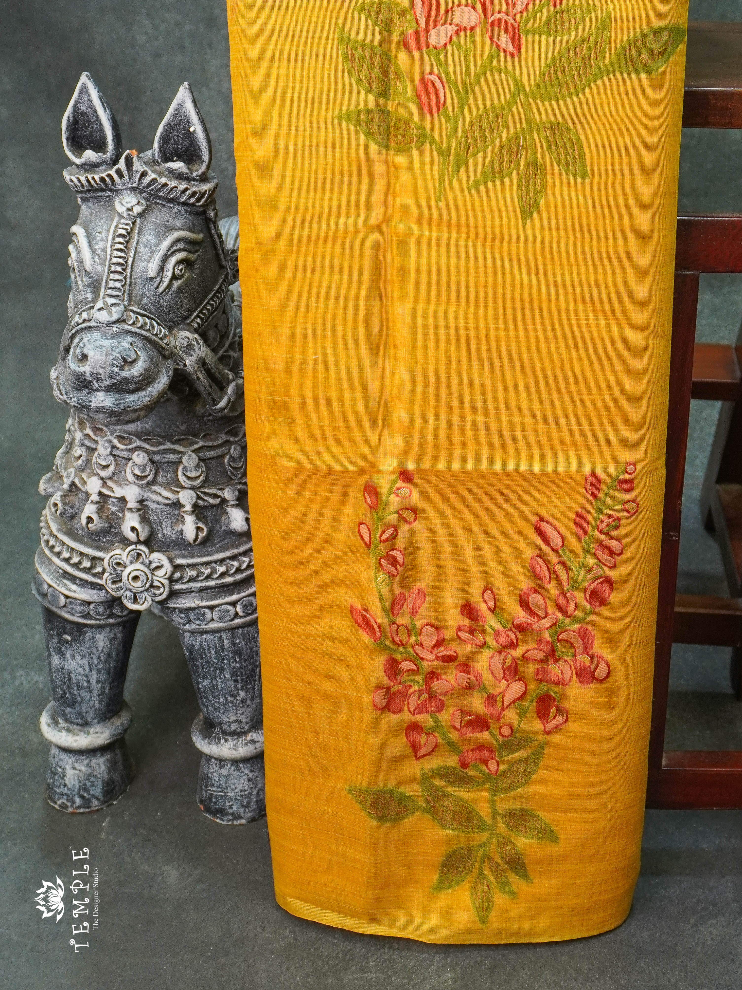 Munga Cotton Saree | TTDS1444 (DESIGN - 1)