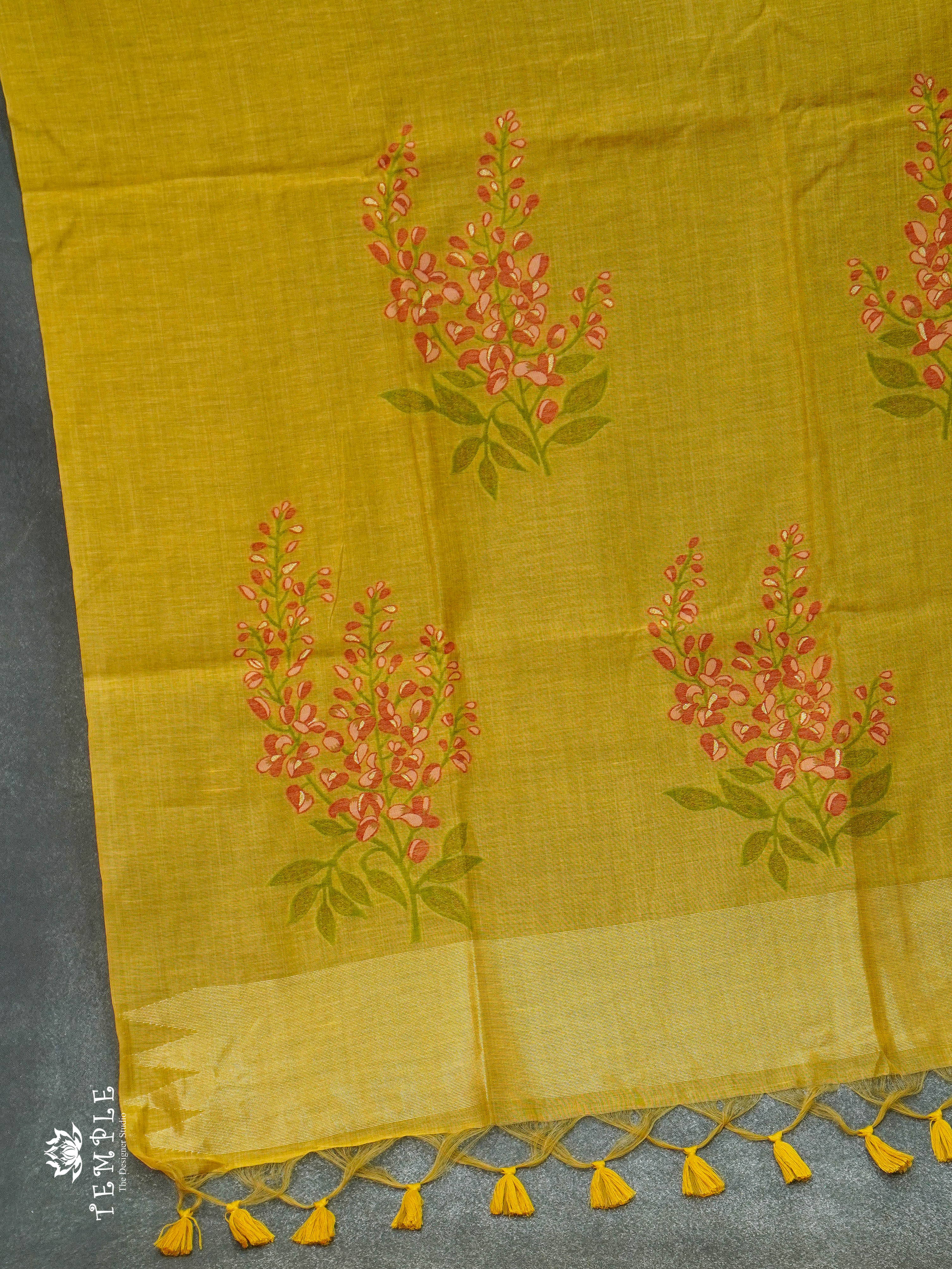 Munga Cotton Saree | TTDS1444 (DESIGN - 1)