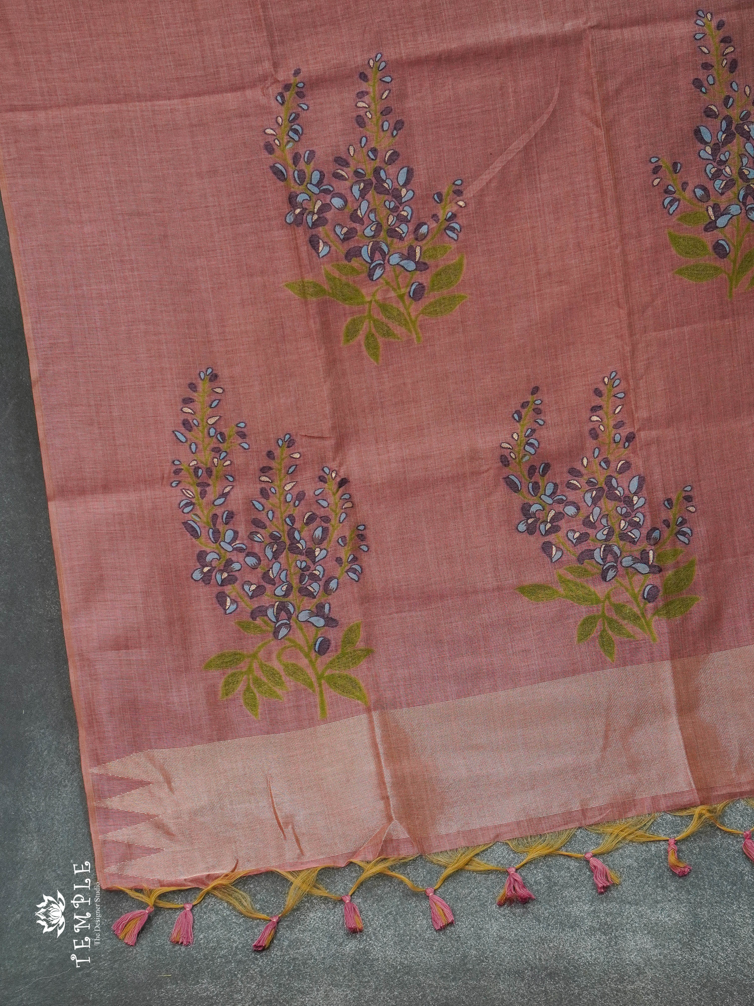 Munga Cotton Saree | TTDS1444 (DESIGN - 1)