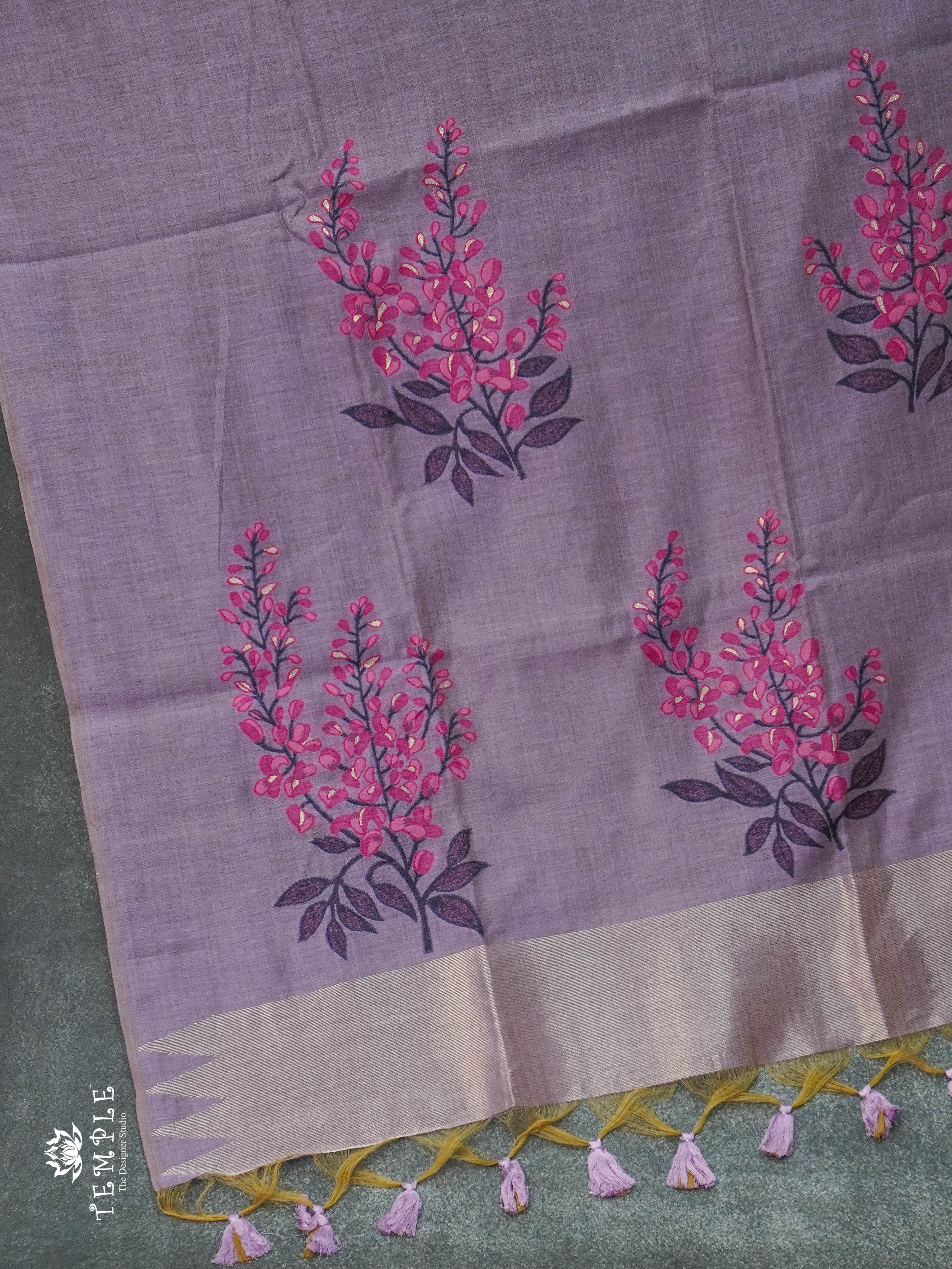 Munga Cotton Saree | TTDS1444 (DESIGN - 1)